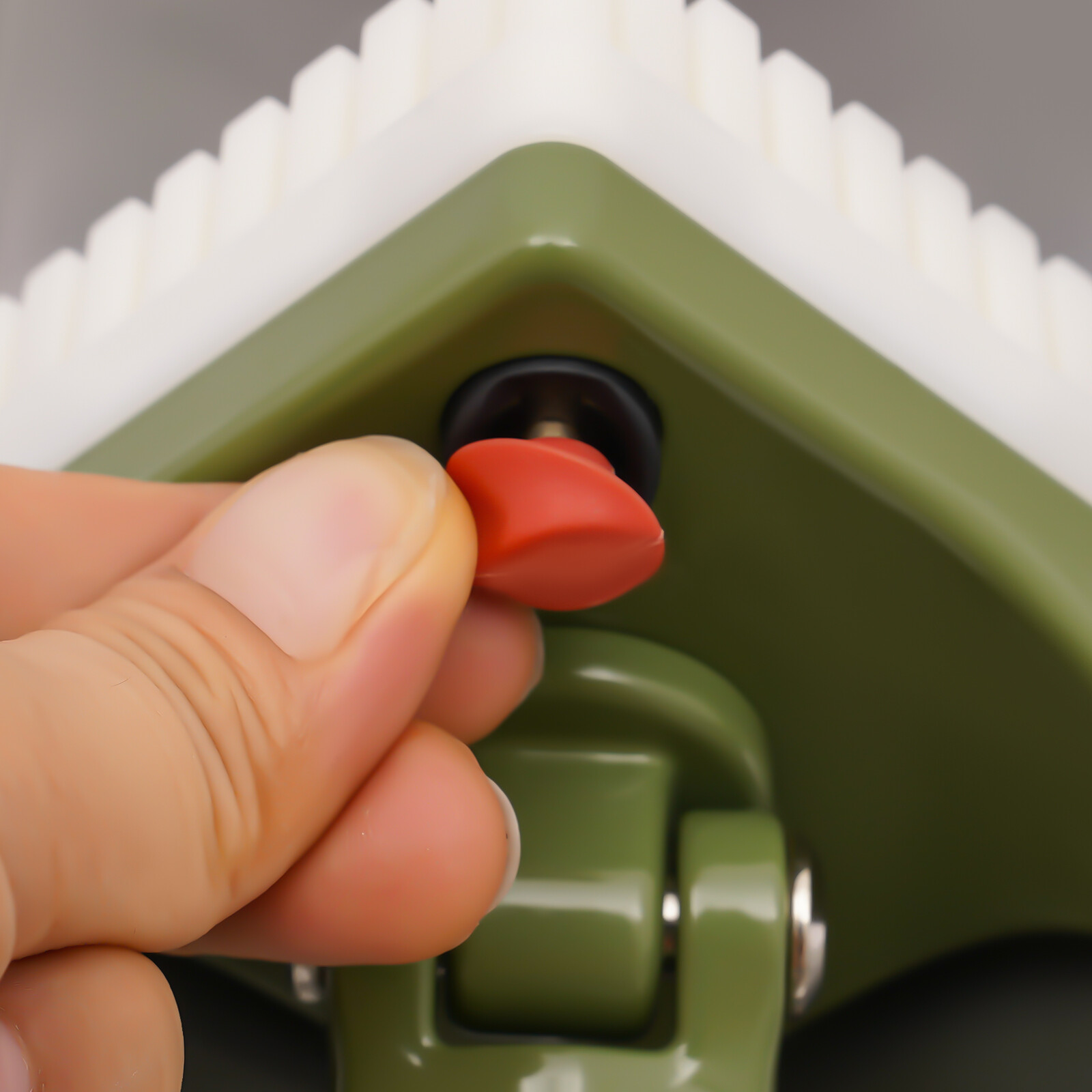 Green 14.2*8.7*13.3in SS& Plastic Manual French Fry Cutter With 1/4in Blade