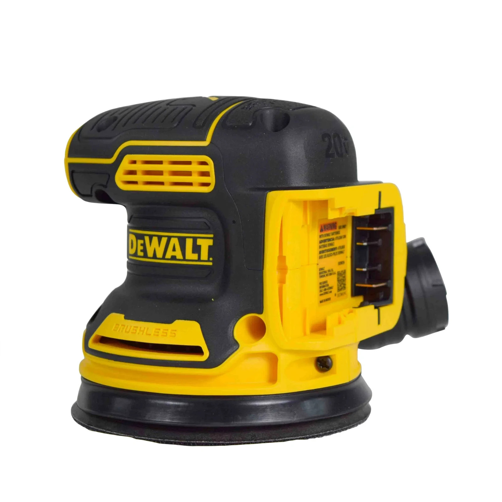 DEWALT DCW210B 20V MAX XR 5″ Brushless Cordless Random Orbital Sander & Dust Bag