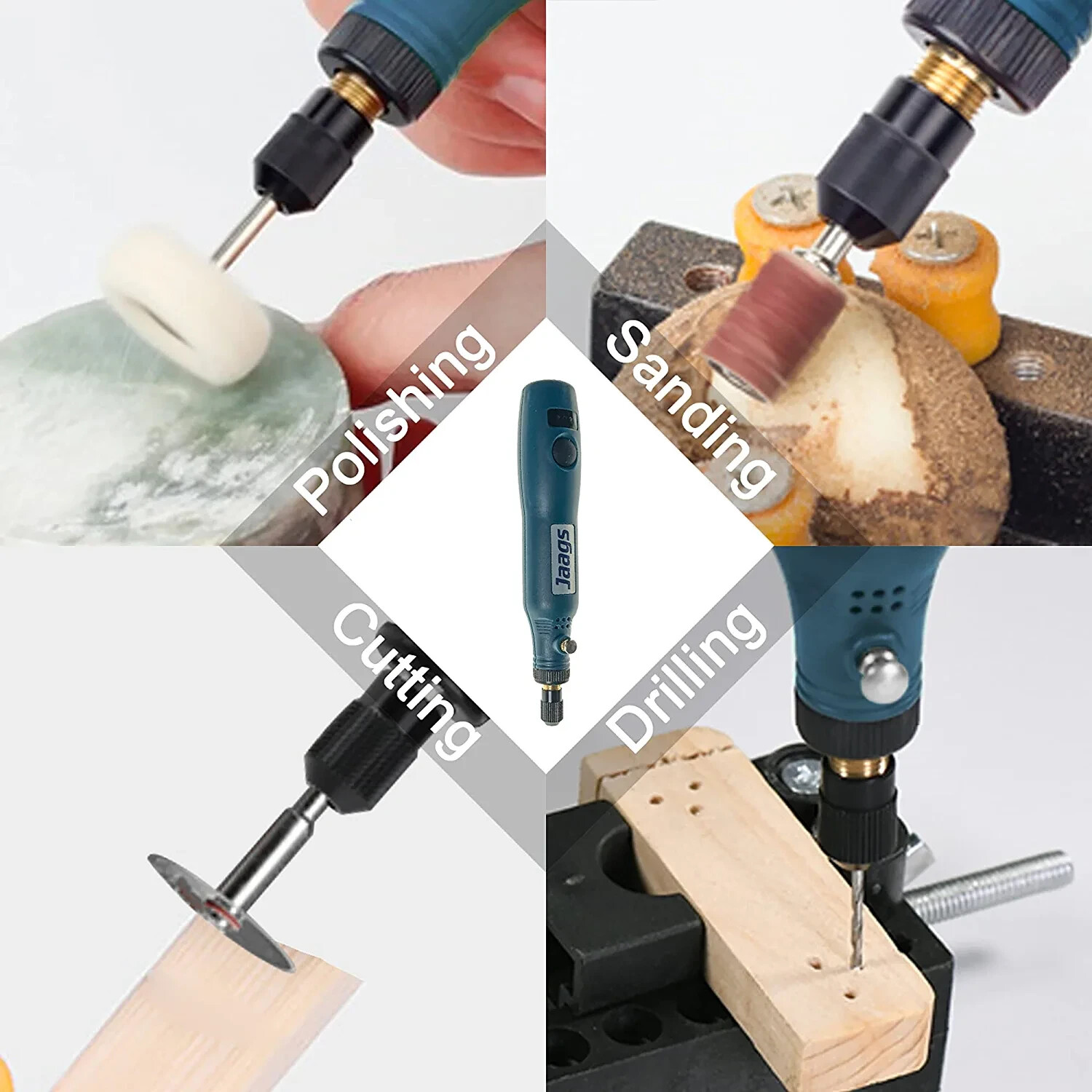 Cordless Rotary Tool 3.7V Li-on Three-Speed with Rotary Access 3 speed