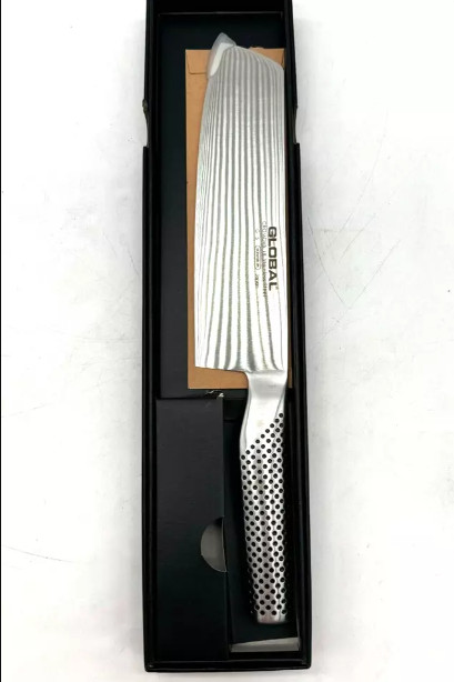 Global G5 7 Inch Vegetable Knife Cromova 18 Stainless Steel New Box Sharp