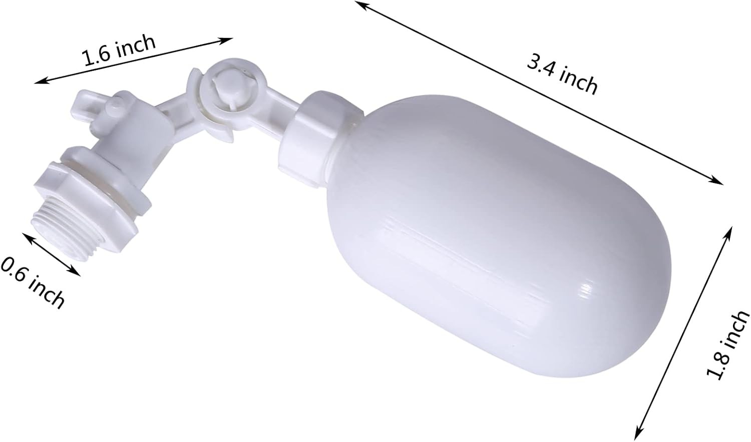 1/4 inch Tube Float Valve Kit for RO Water Reverse Osmosis System