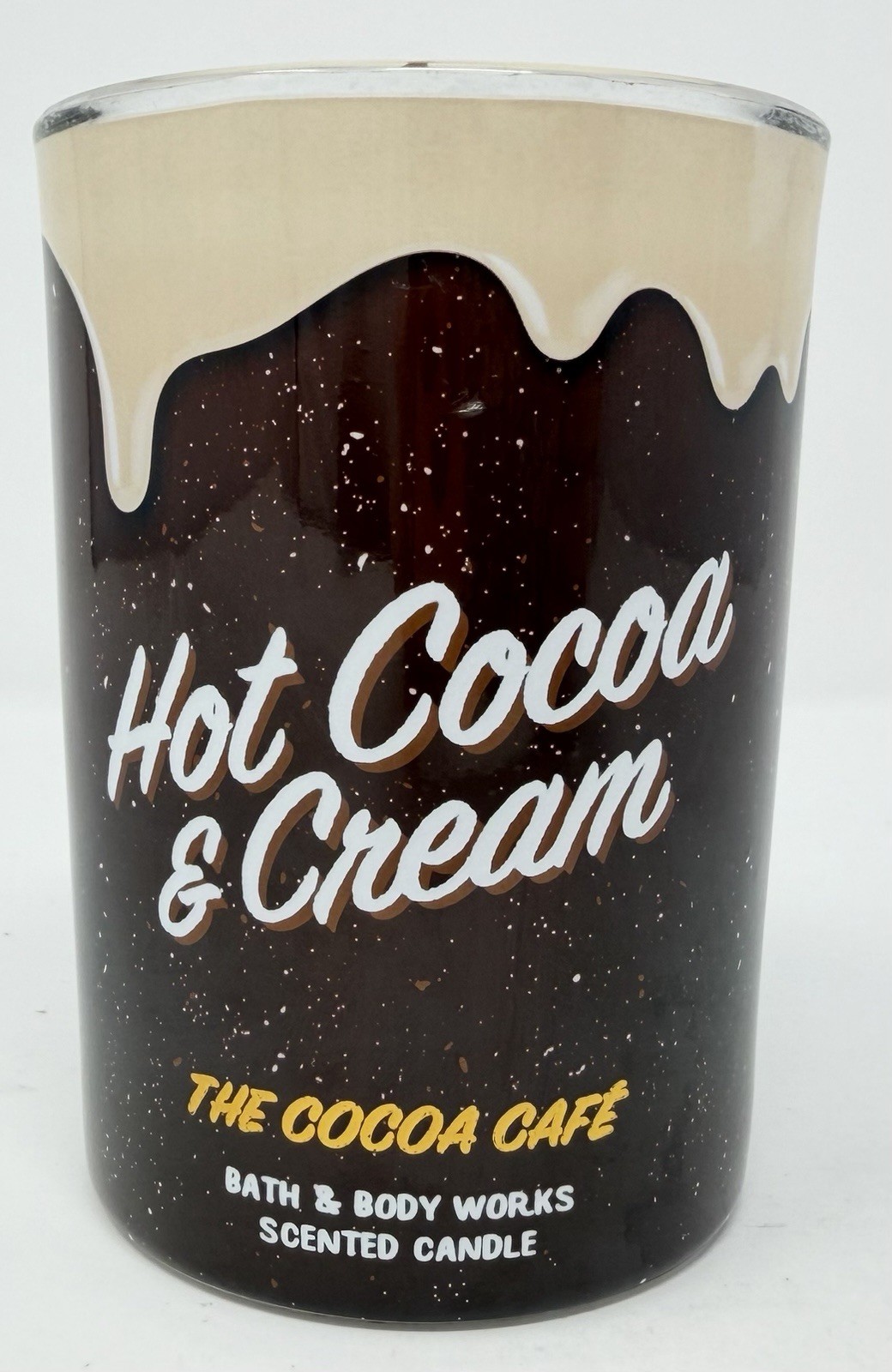 Bath & Body Works The Cocoa Cafe HOT COCOA & CREAM Candle, 6.3oz RARE RETIRED