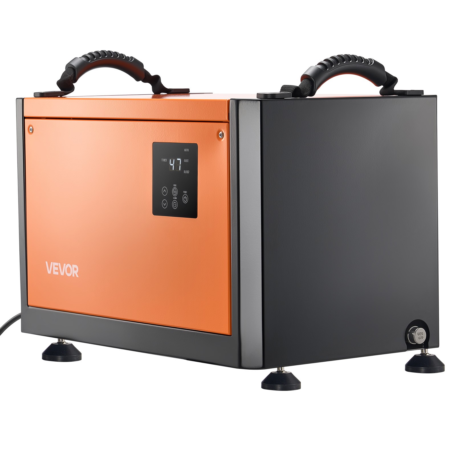 VEVOR 125 Pints Commercial Dehumidifier with Hose Auto Defrost for Crawl Space