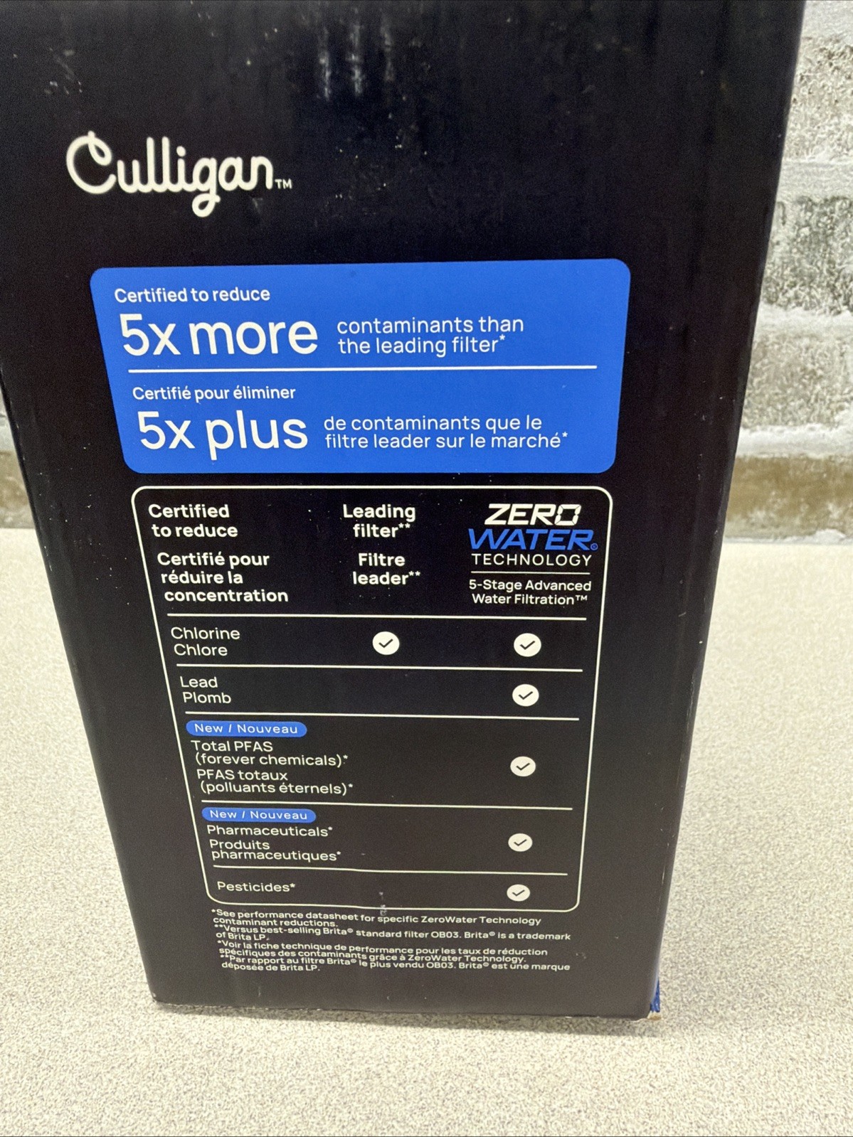 Culligan with ZeroWater Technology Water Filter Replacement 2-Pack 1-Month