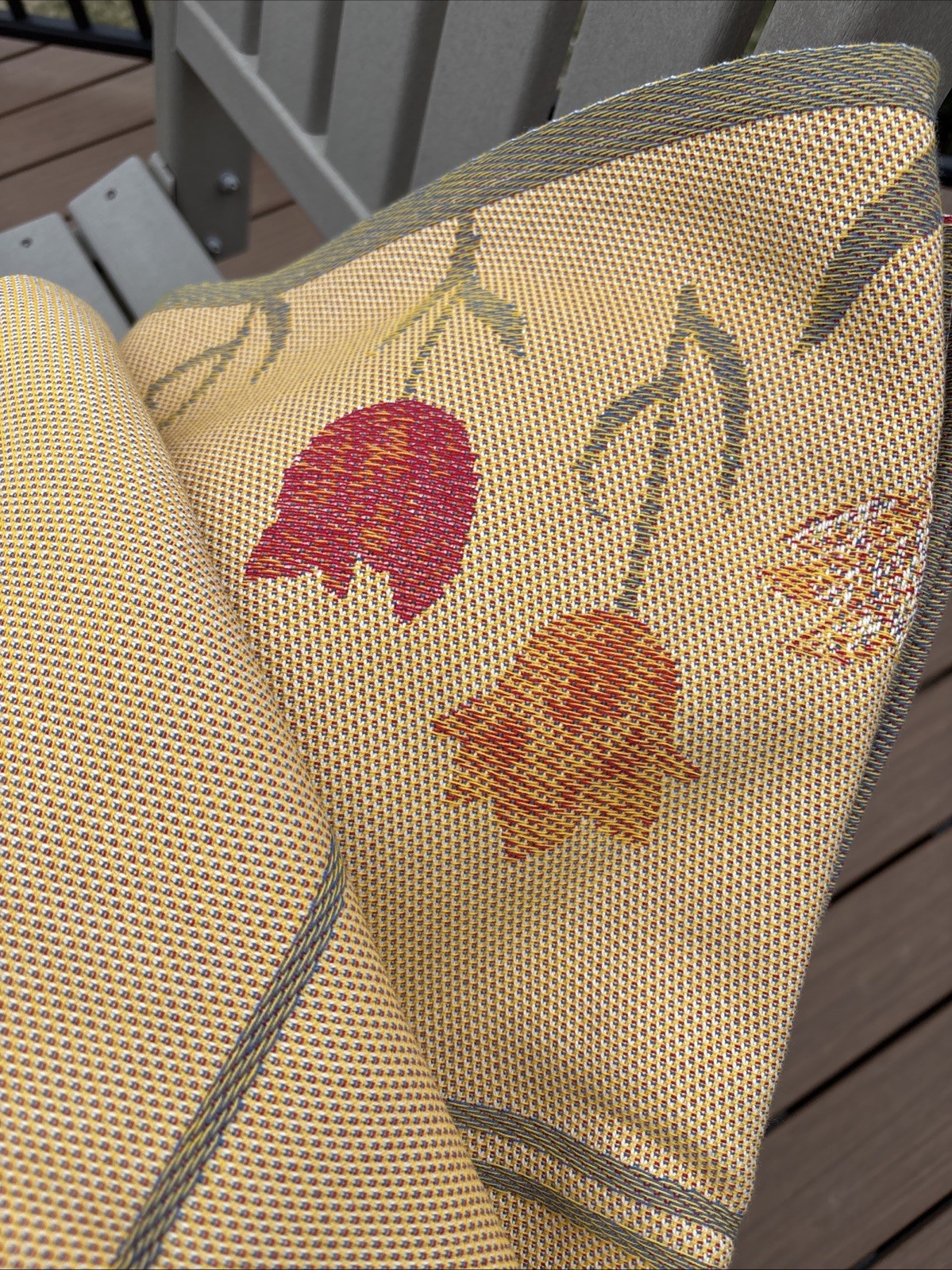 Ekelund “Sprintime”Tablecloth, Natural Cotton/Linen, 58″ X 100” Sweden Shabby