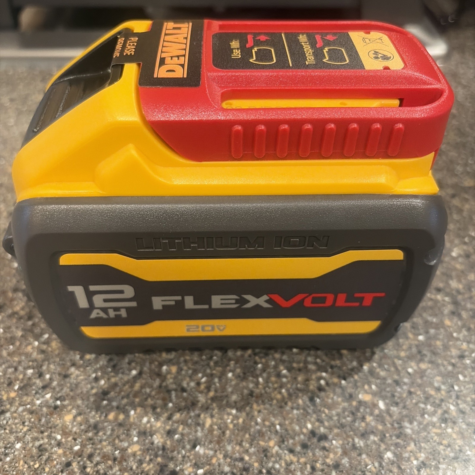 NEW For DEWALT DCB612 20v/60v Max FLEXVOLT 12Ah Li-Ion Battery NEW IN BOX