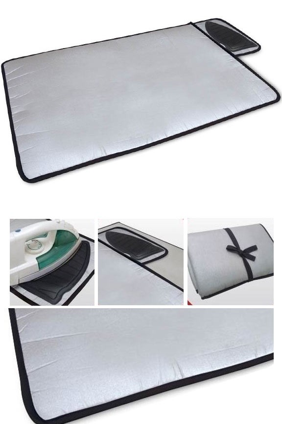 Fold-able Ironing Pad – Large Portable Mat For Ironing Clothes Without a Board
