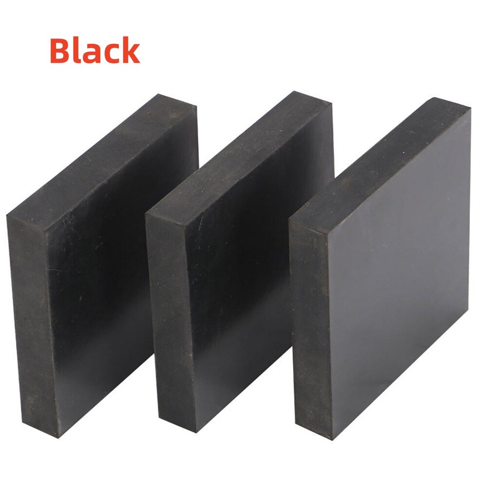 Thick 5mm 10mm 15 20 30 50mm Black SOLID RUBBER SHEETING Rubber Sheets Pad Mat