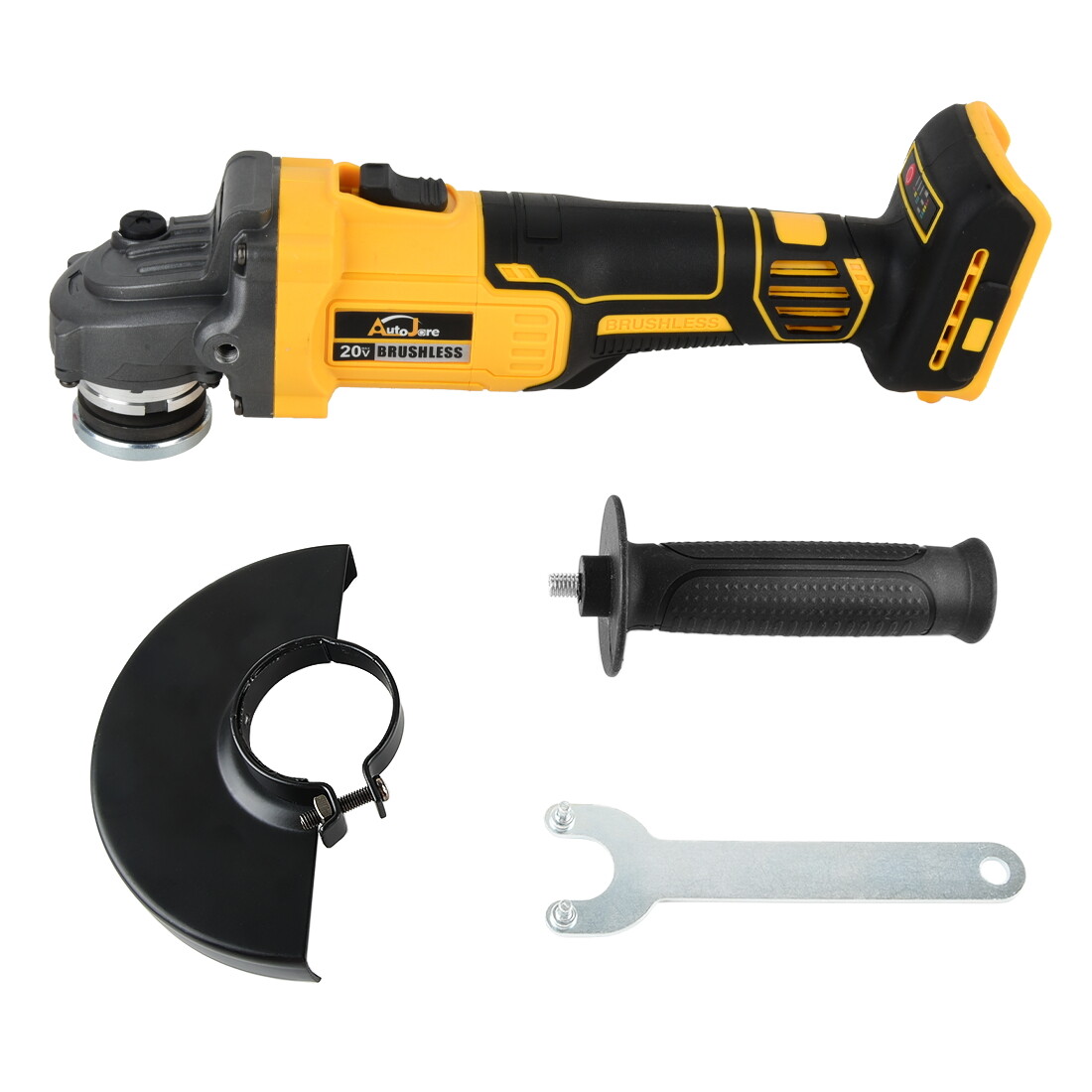 Cordless 4-1/2 Power Angle Grinder for Dewalt 20V Max Battery Brushless 9000 RPM
