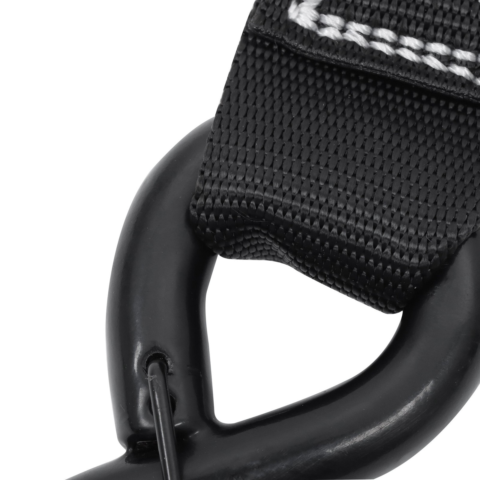 Ratchet Straps (4 Pack) – 5,208lbs Break Strength 1.6″x15′ Black Tie Down Straps