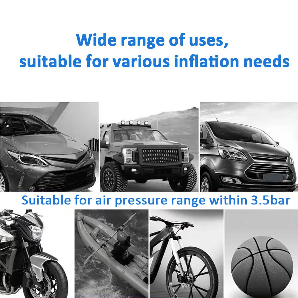 Car Air Tire Pump Inflator Portable Compressor Digital Electric Auto 150PSI 12V