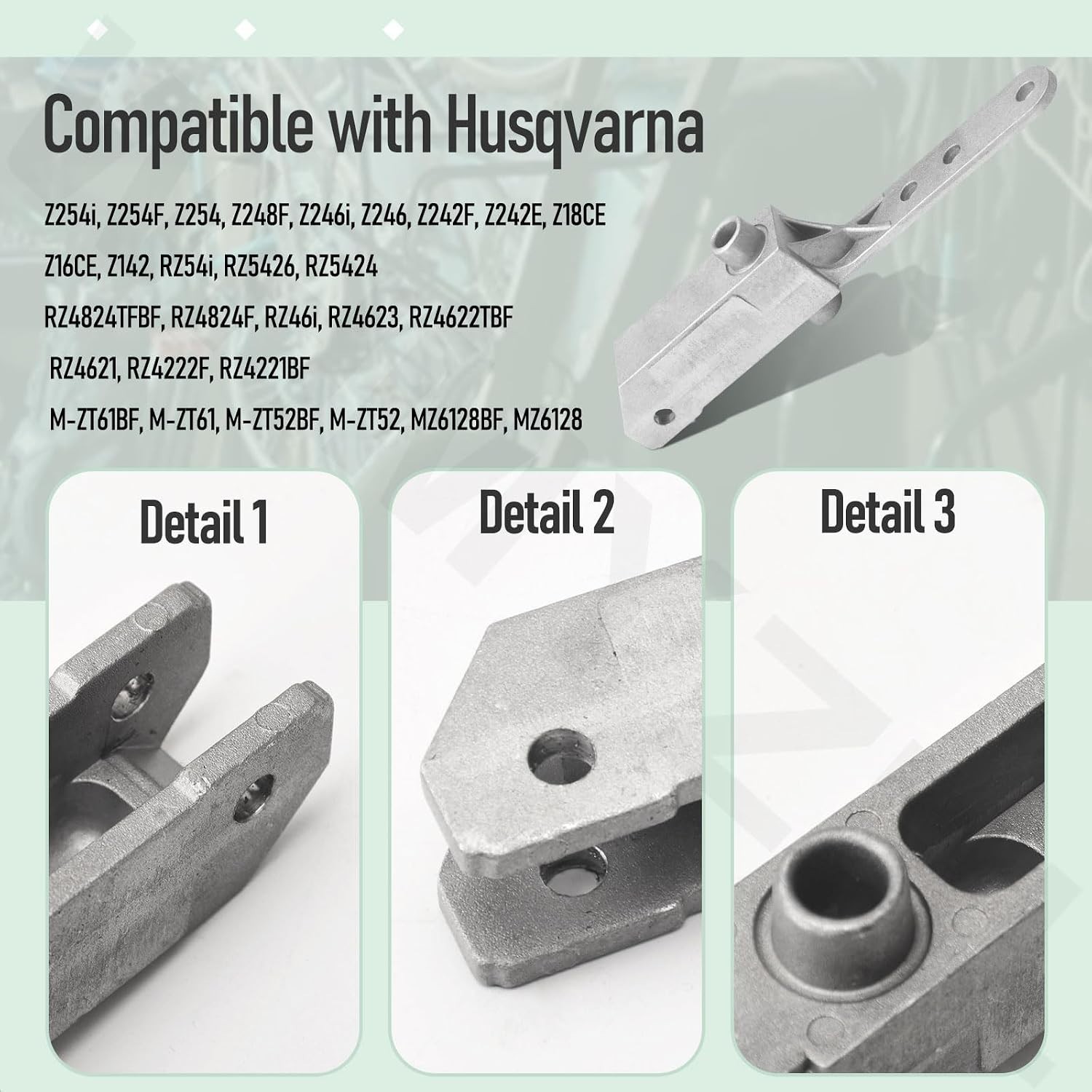 Drive Control Handle Mount for Husqvarna Z254i, Z254F Lawn Mower Models