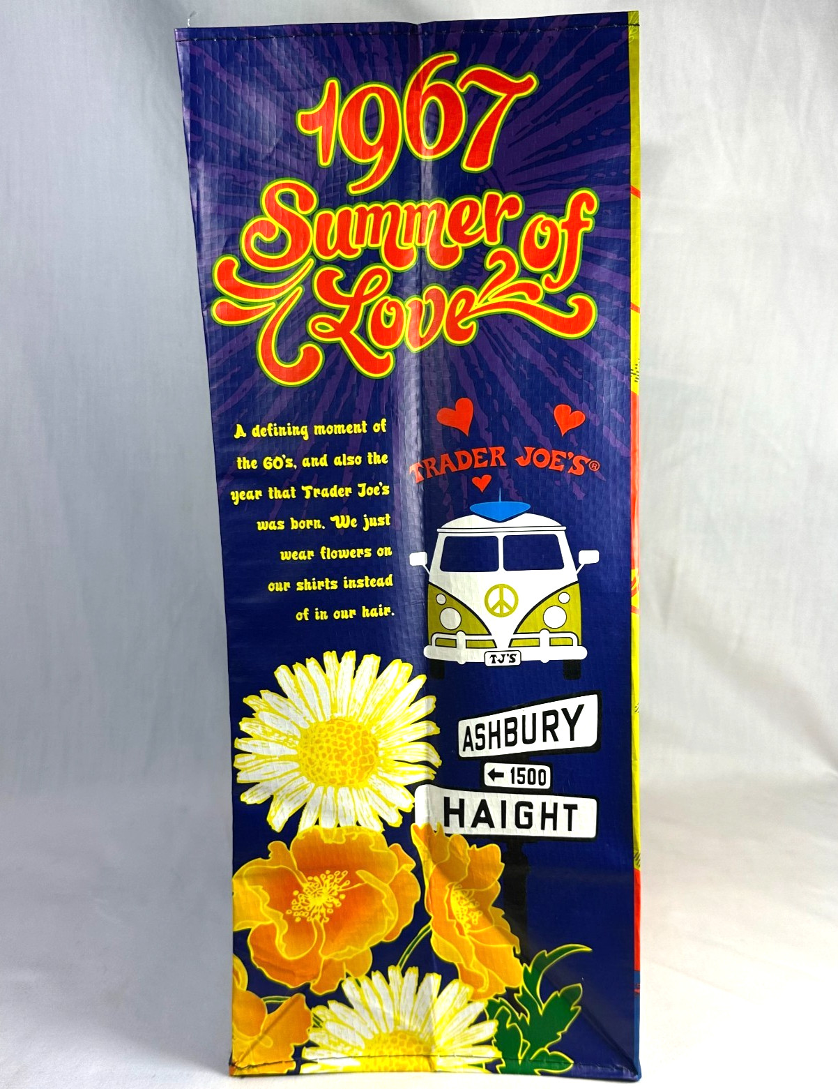 Trader Joe’s San Francisco Reusable Tote Bag Napa Golden Gate CA