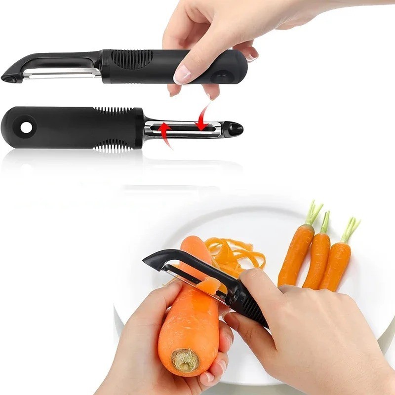 Good Grips 7.5 in SWIVEL PEELER, Stainless Steel & RUBBERIZED Grips, NEW!
