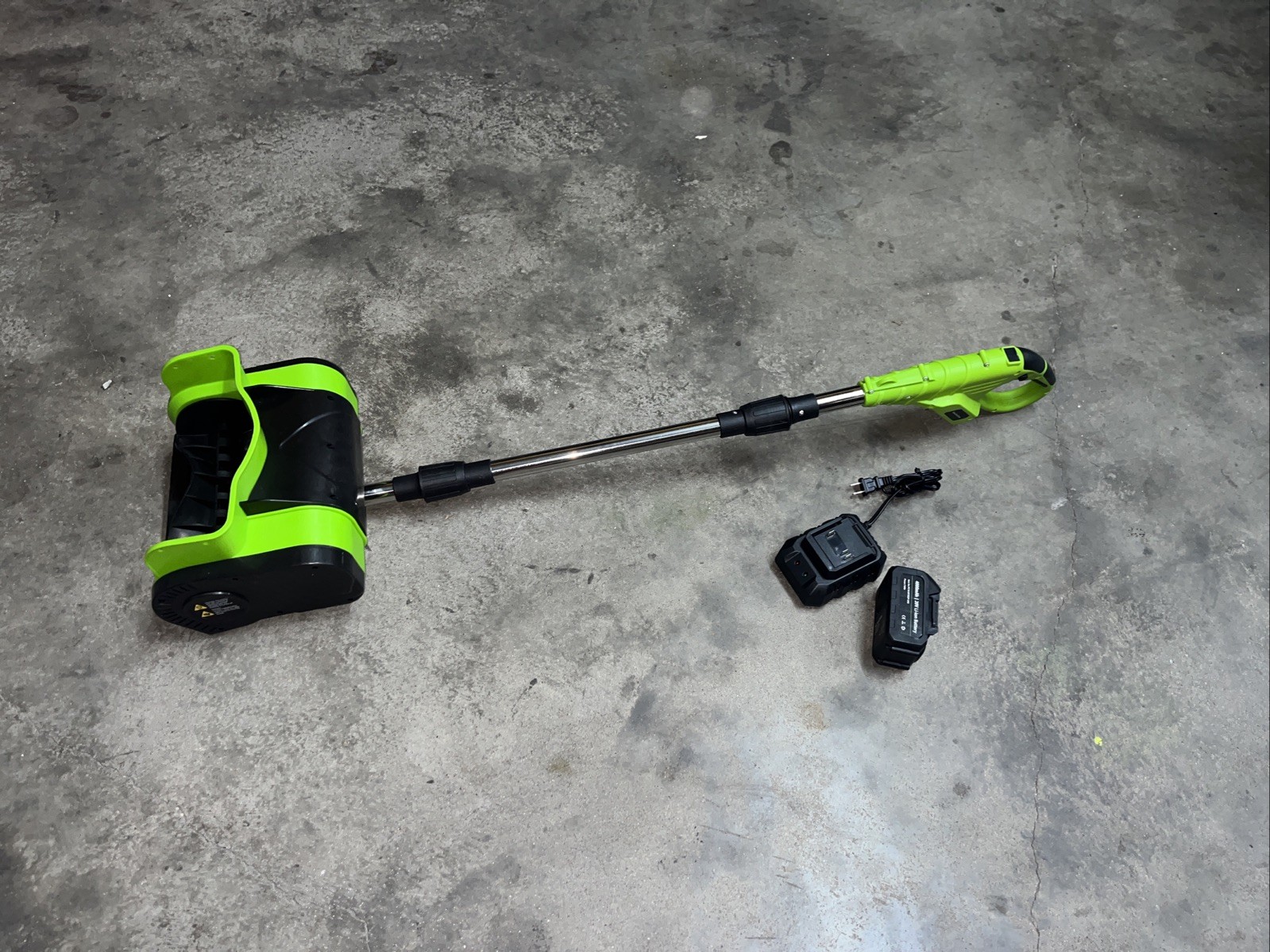 electric snow shovel cordless