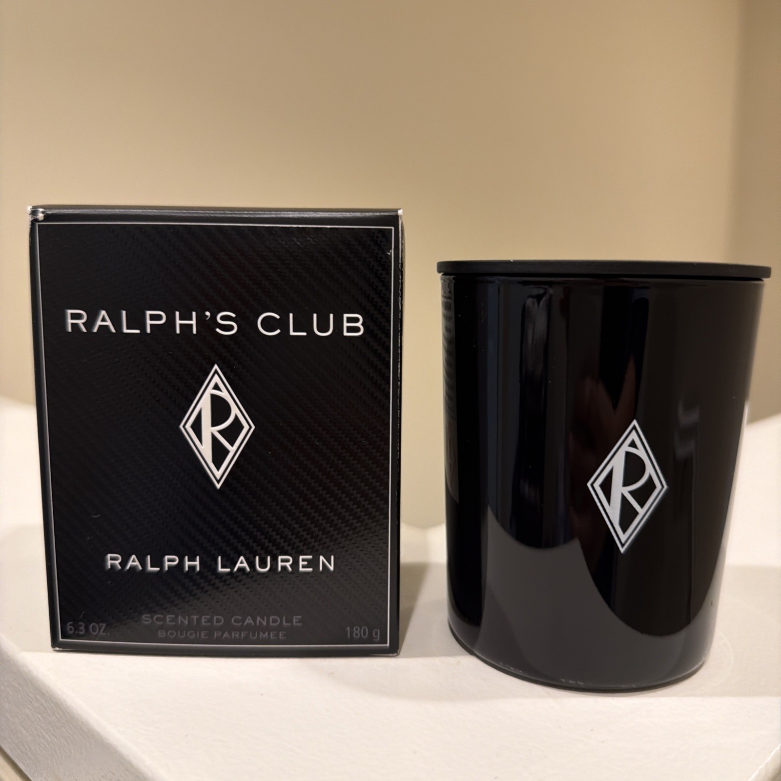 Ralph Lauren Polo Ralph’s Club Scented Candle Bougie Perfumee 6.3 oz NEW IN BOX