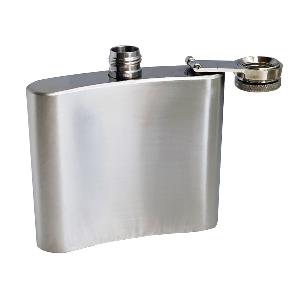 5oz Pocket Flask with Portable Funnel Portable Alcohol Wine Bottle Stainless