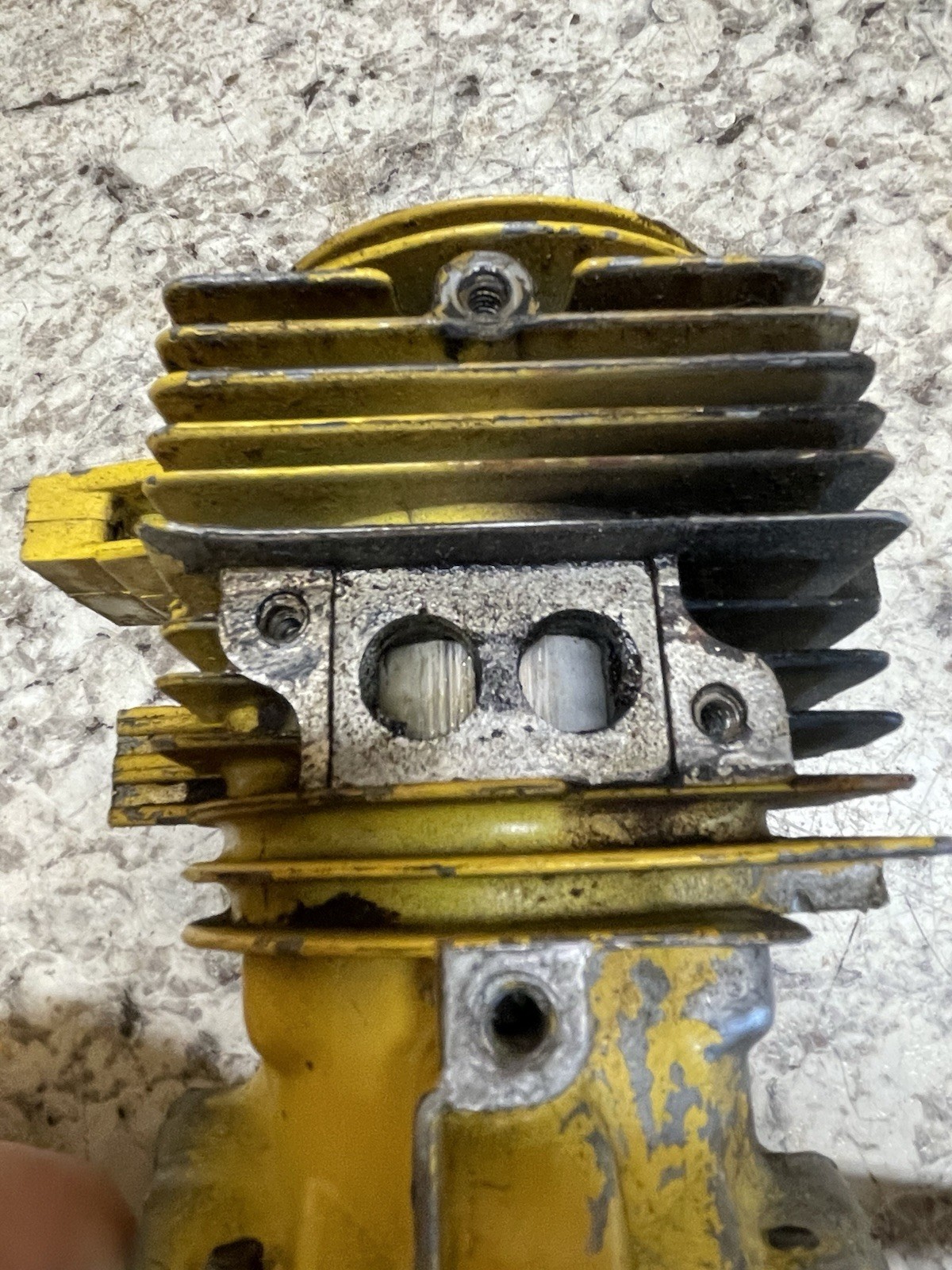 OEM Vintage McCulloch Chainsaw Engine, Untested, Unknown Model, Spins Freely