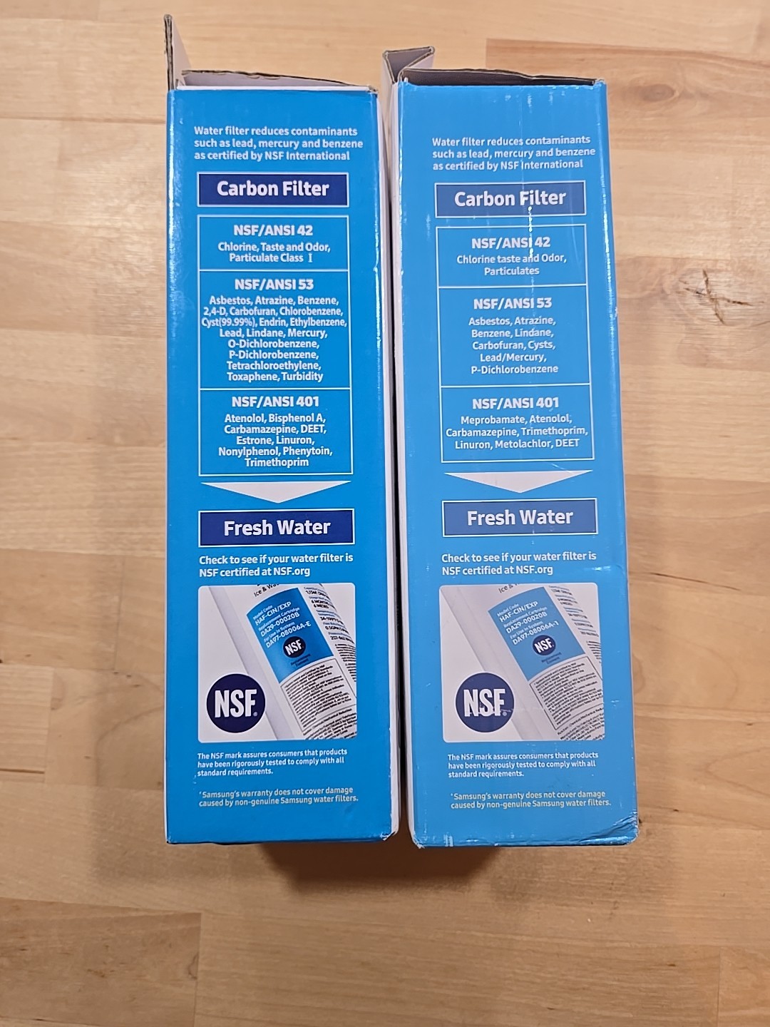 2 Pack Samsung OEM DA29-00020B Refrigerator Water Filter