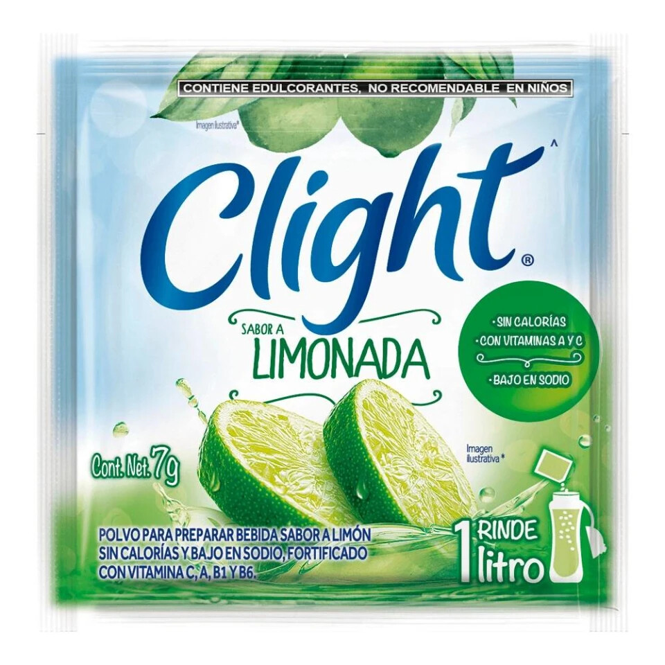 Clight No Sugar Needed Makes 1 Liters Of Drink Mix 7g From Mexico