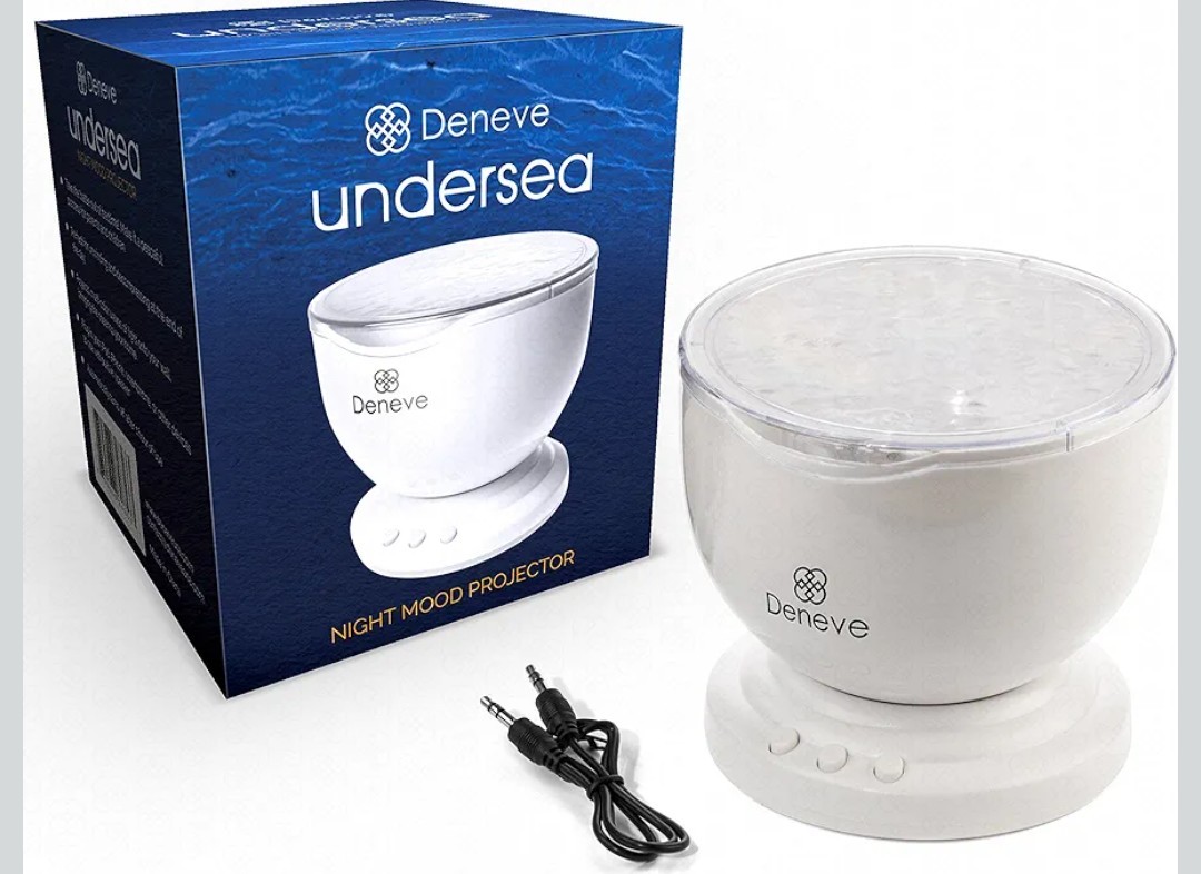 Deneve Undersea Night Mood Projector, Great For Any Room!