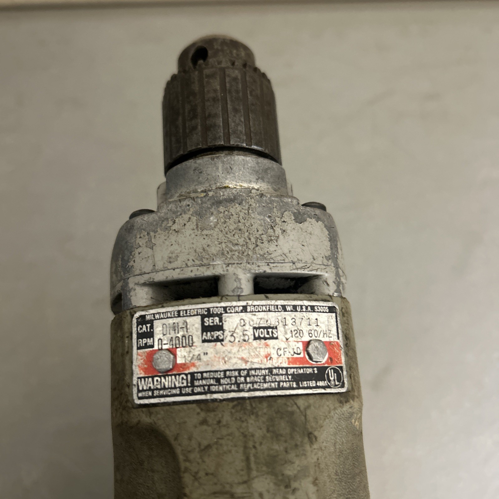 Milwaukee 0141-1 Magnum High Speed Hole Shooter Drill Driver 1/4” 4000rpm No Key