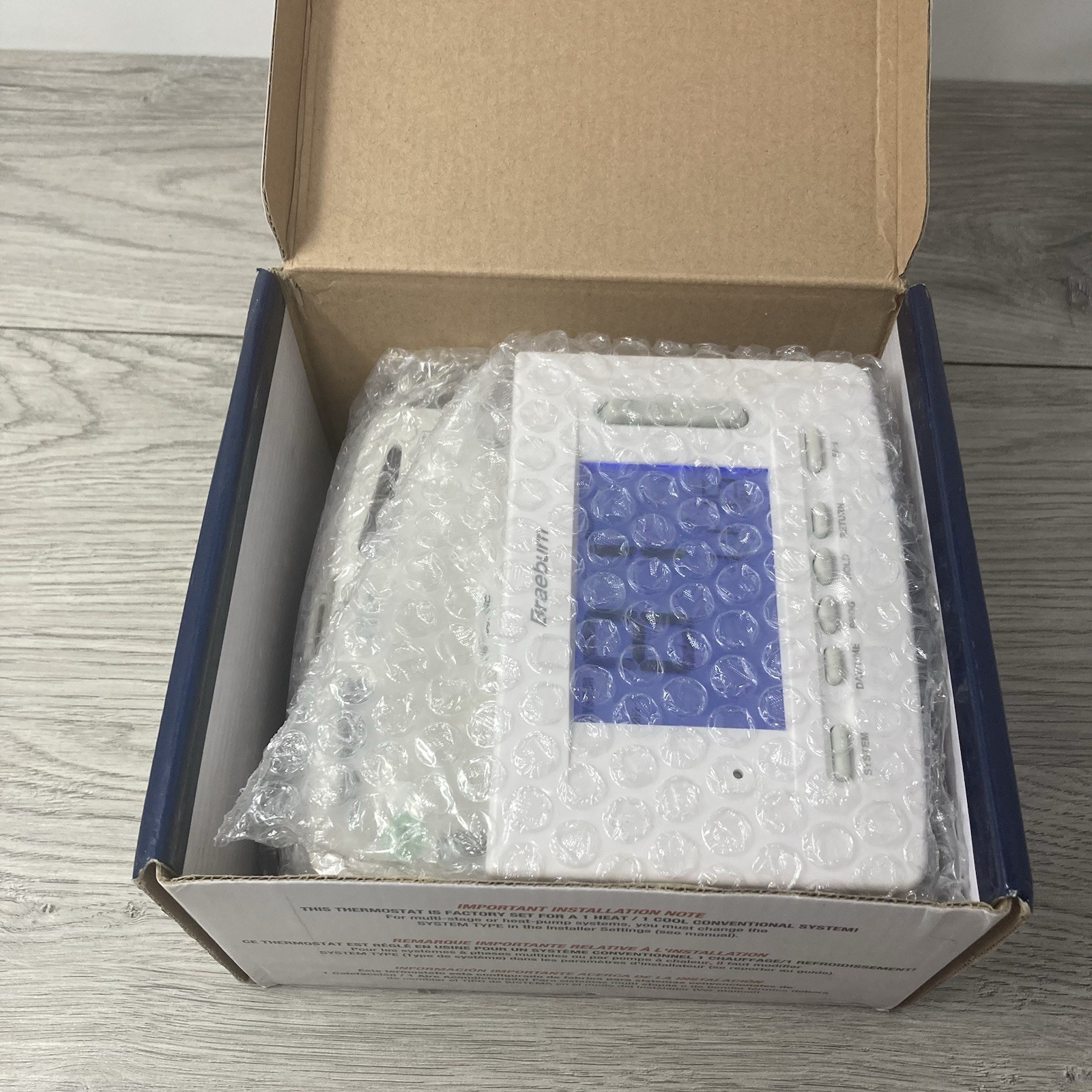 Braeburn 7500 Universal Wireless Thermostat Kit – Programmable/Non-Programmable