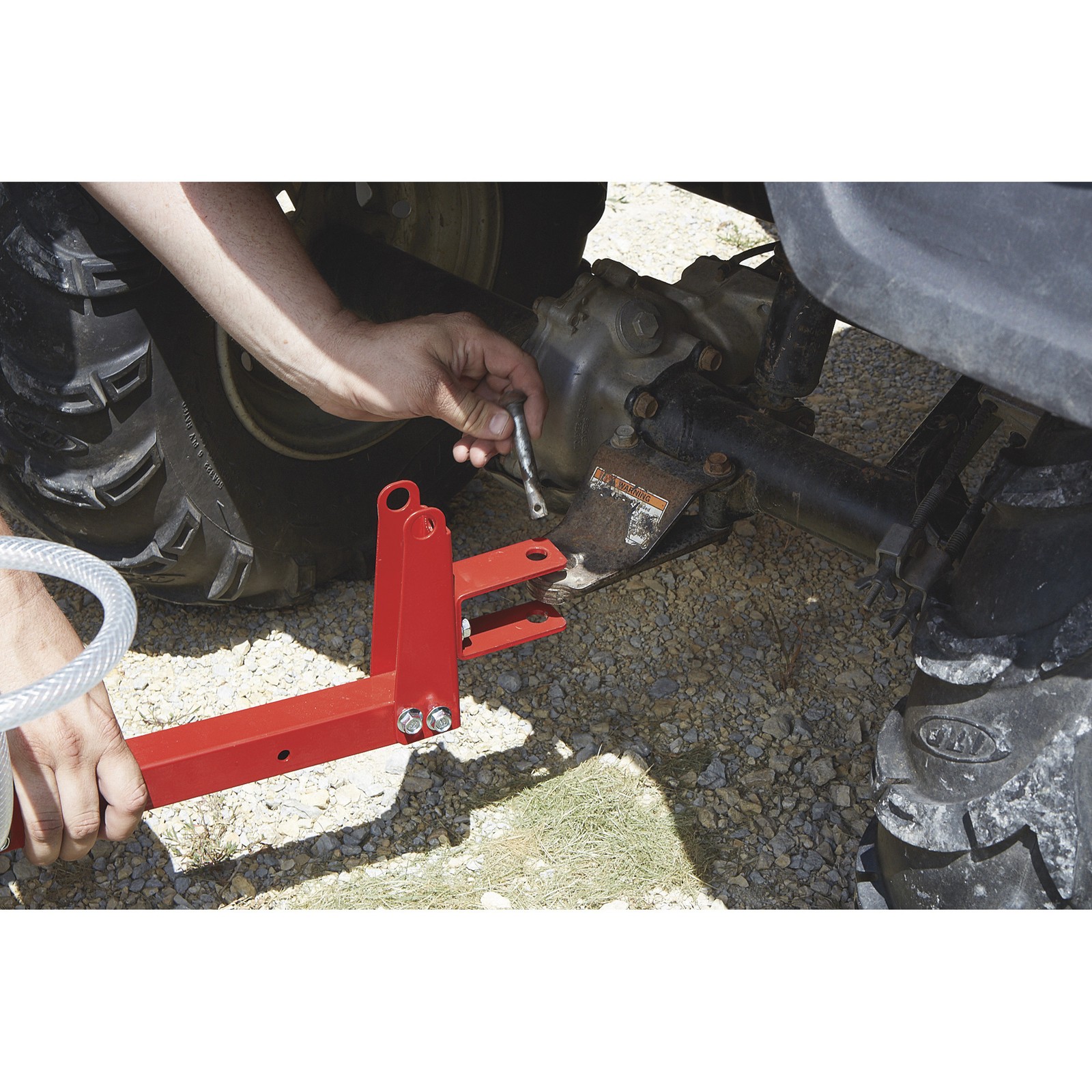 NorthStar Tow-Behind Trailer Boom Broadcast and Spot Sprayer, 21 Gallons, 2.2