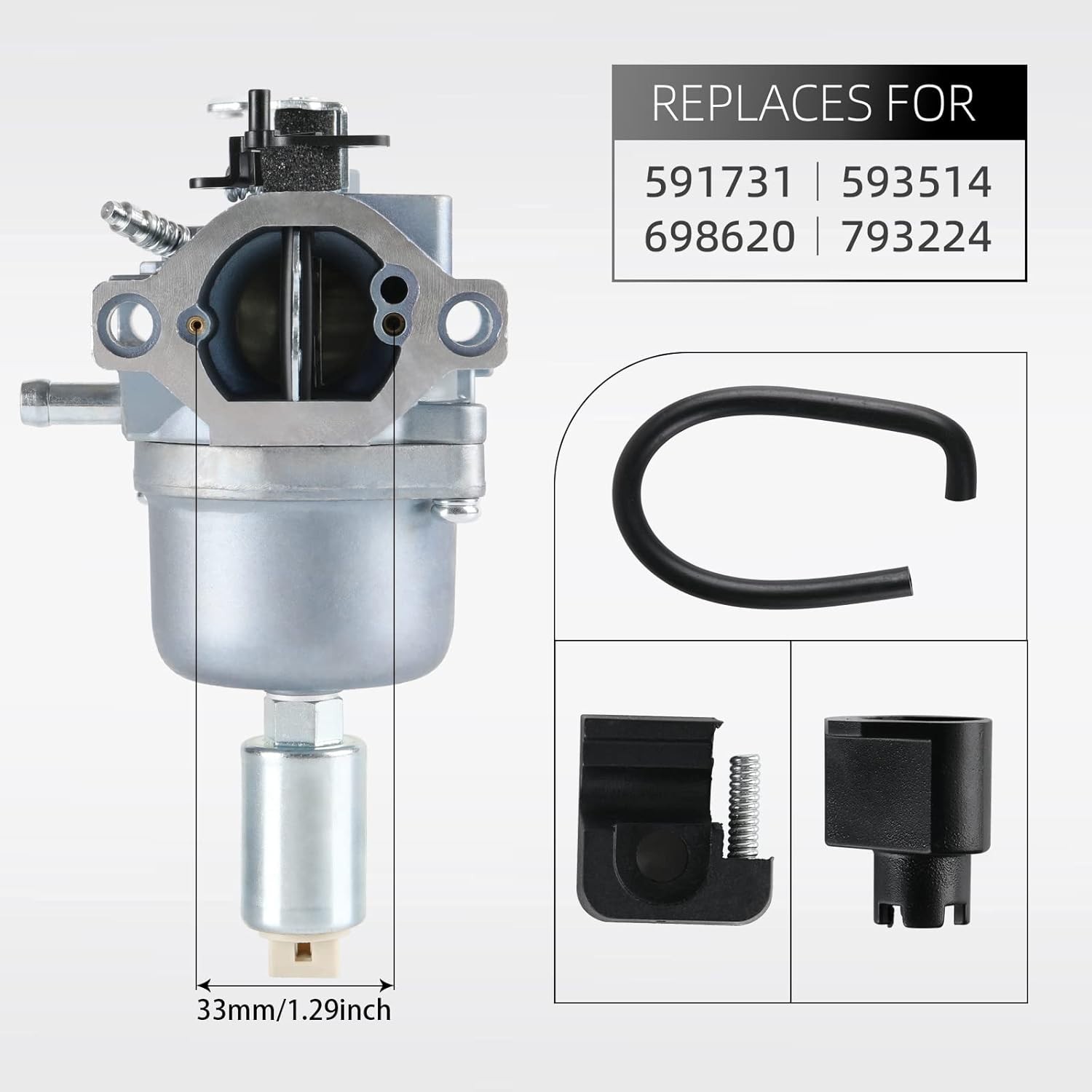 OEM Standard Carburetor for B&S Lawn Mowers – Tested Reliability and Performance