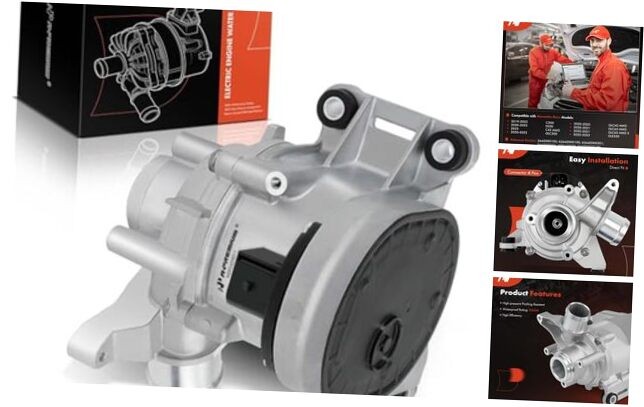 Electric Engine Water Pump Compatible with Mercedes-Benz C300 2019-2023, C43