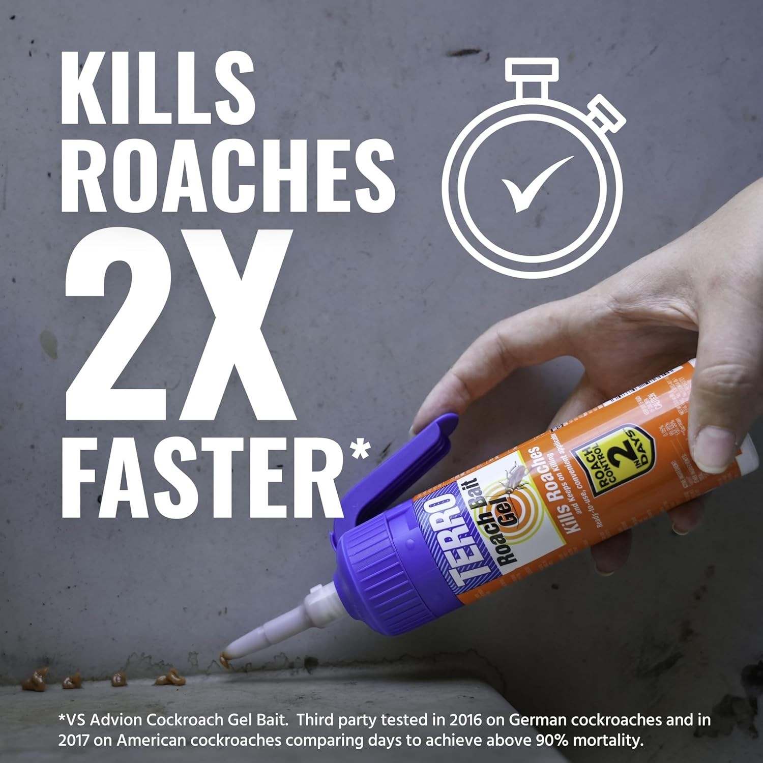 Ready To Use Indoor Roach Bait Roach Gel Killer 3 Oz Free Shipping USA
