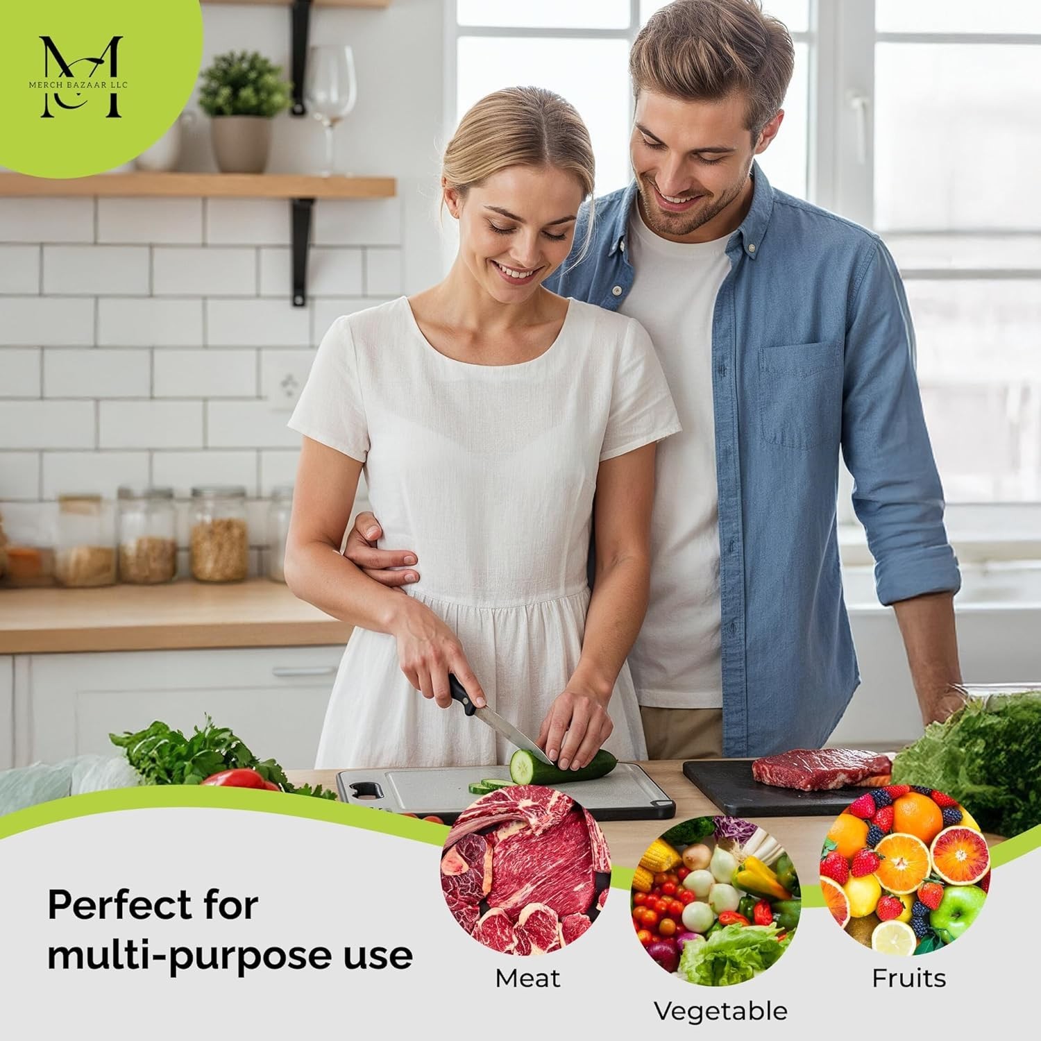 Titanium Cutting Board New Upgrade 100% Pure Boards for Kitchen