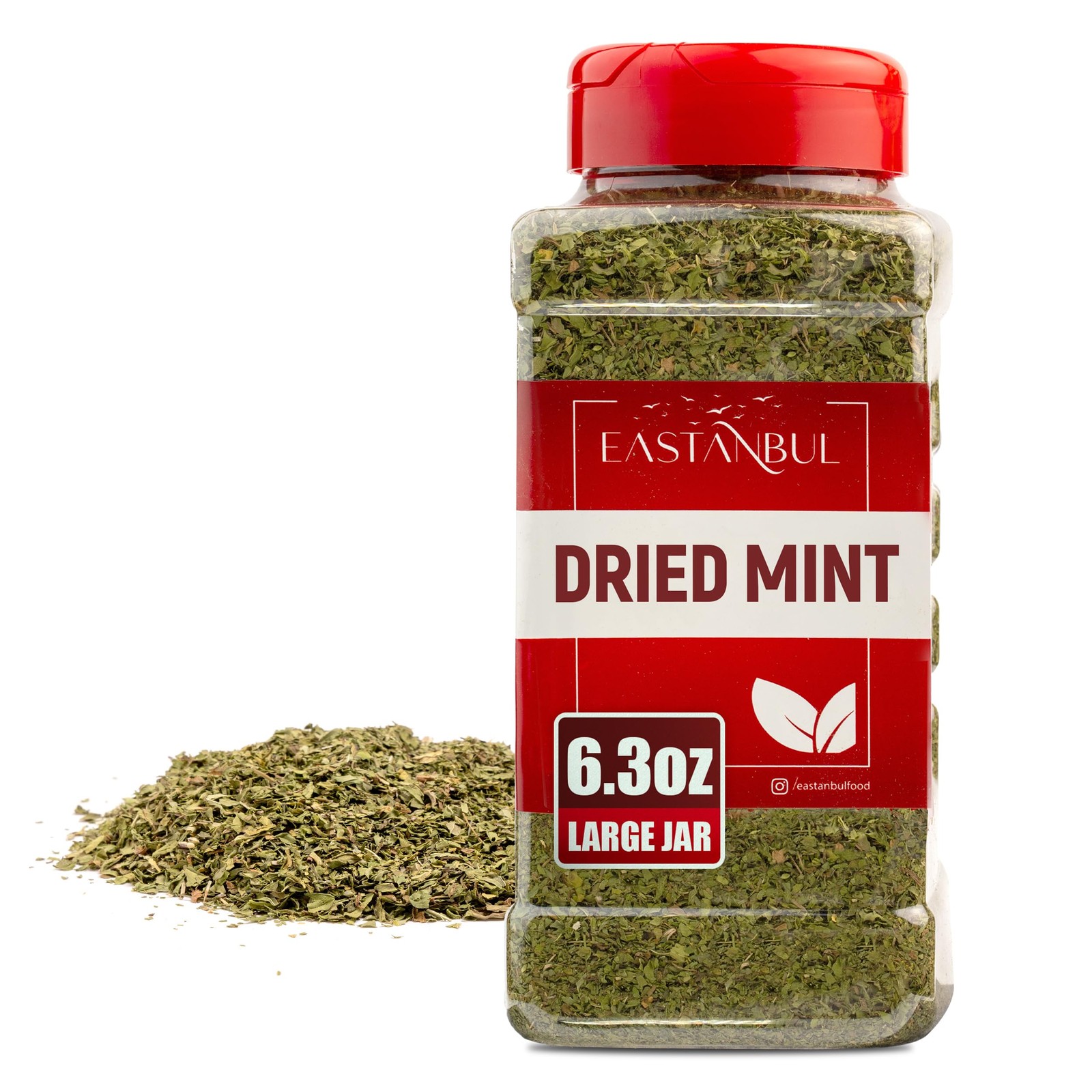 Dried Mint, 6.3oz, Dried Mint for Cooking, Peppermint Leaves, Perfect for Tea…