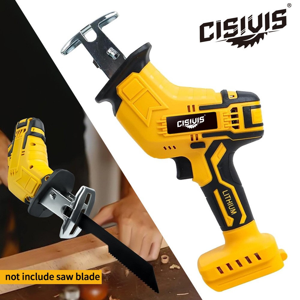 Cordless Electric Reciprocating Saw Versatile Cutting For Dewalt 20V-