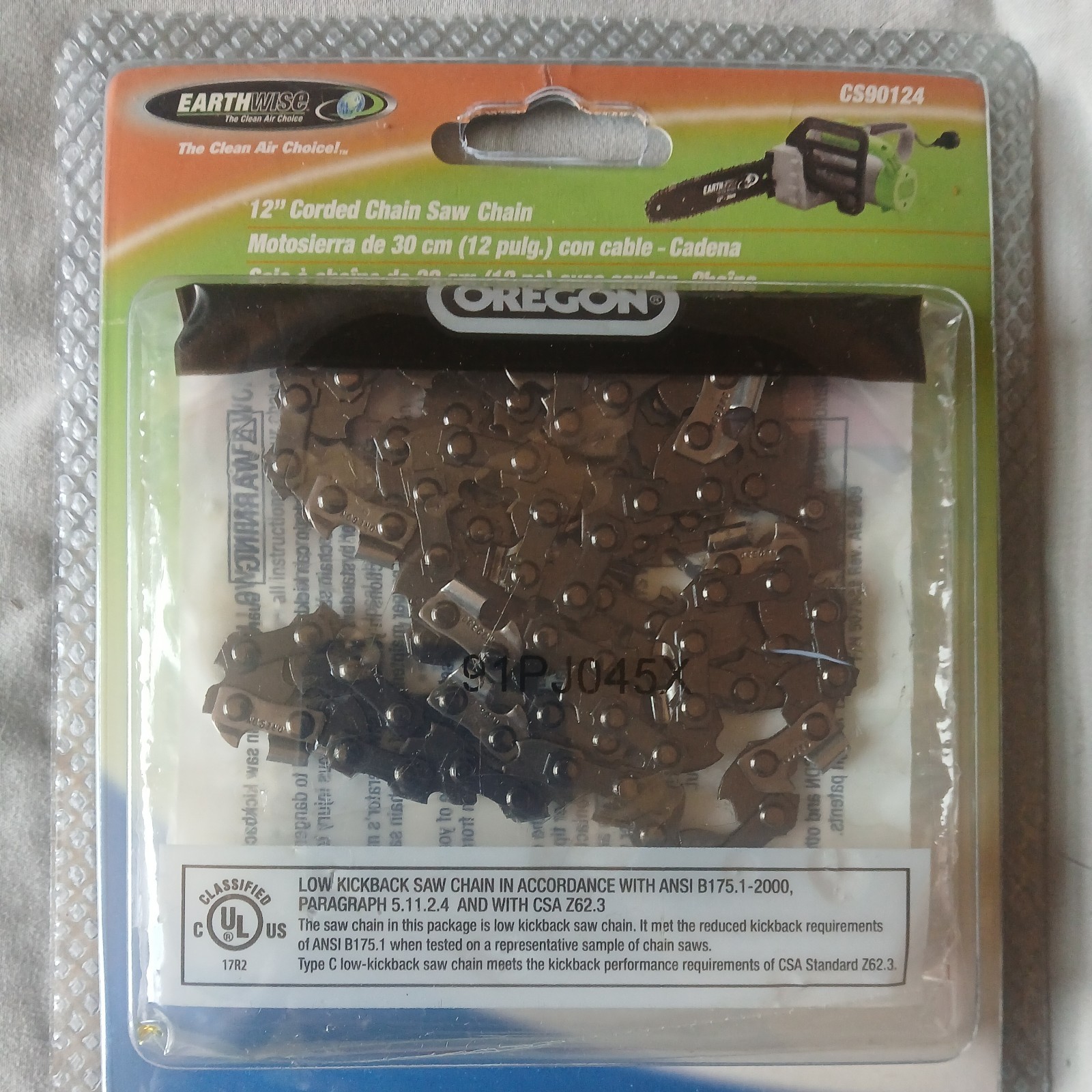 OREGON 12 ” Corded Chain Saw Chain
