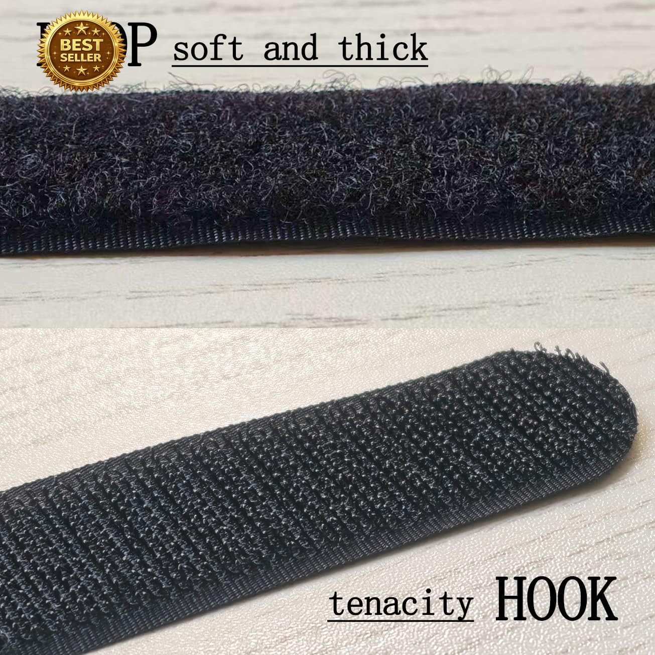 24 Inch Hook and Loop Cable Straps 12 Pack Reusable Nylon Cable Management