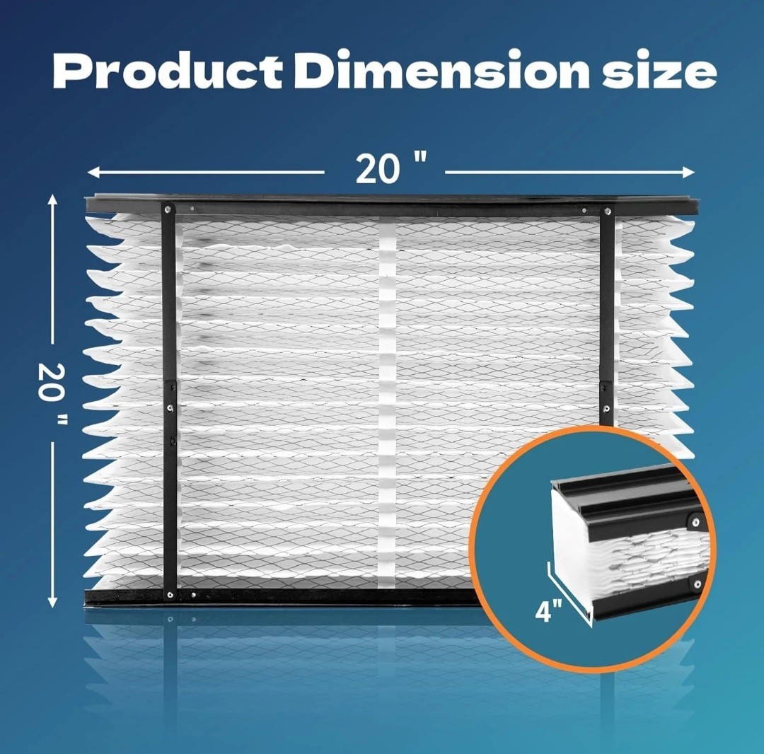 2-Pack 313 Filter Replacement for AprilAire Whole House Air Purifiers MERV 13