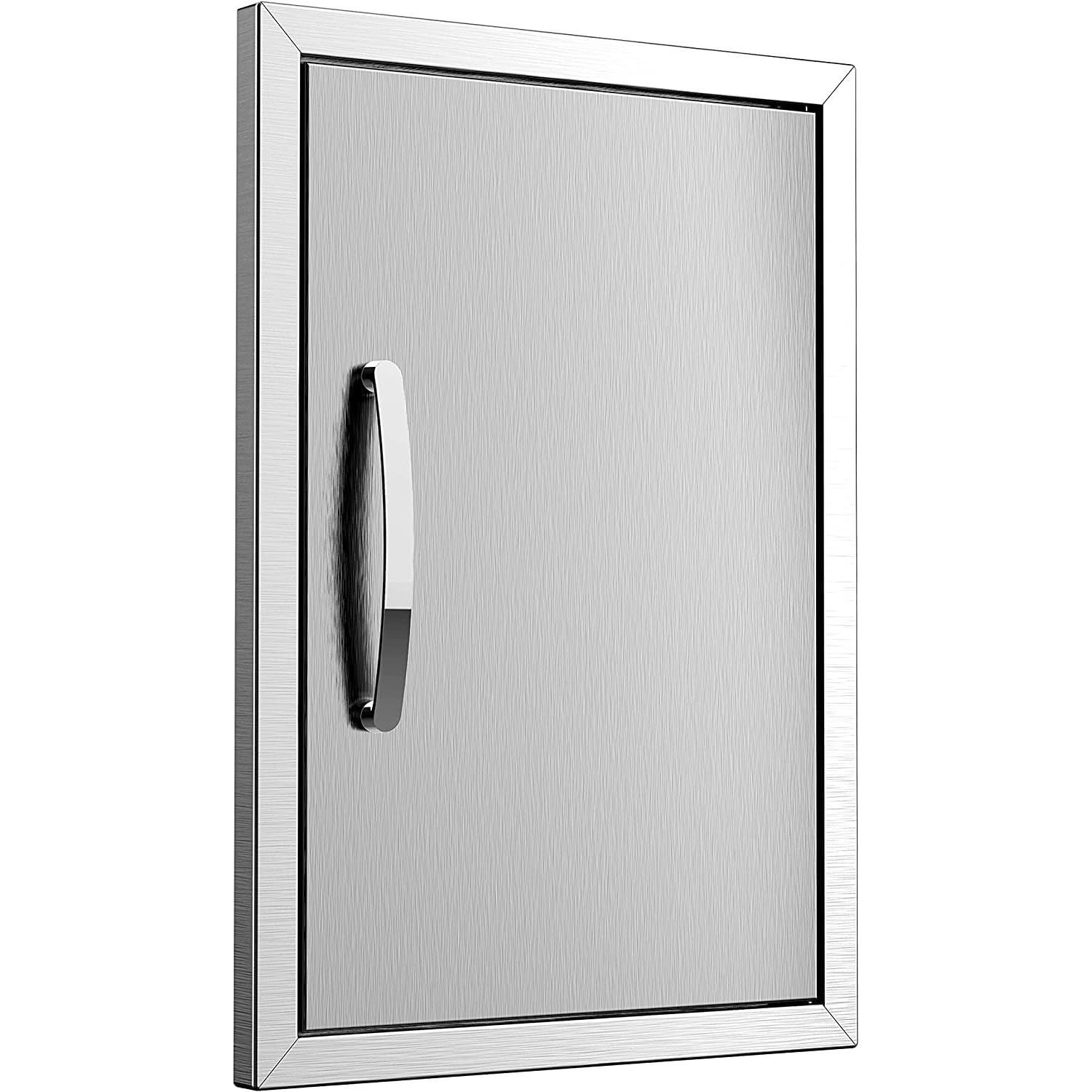 NEW BBQ Door Access Outdoor Kitchen Doors 26 Size Stainless Steel Flush Mount