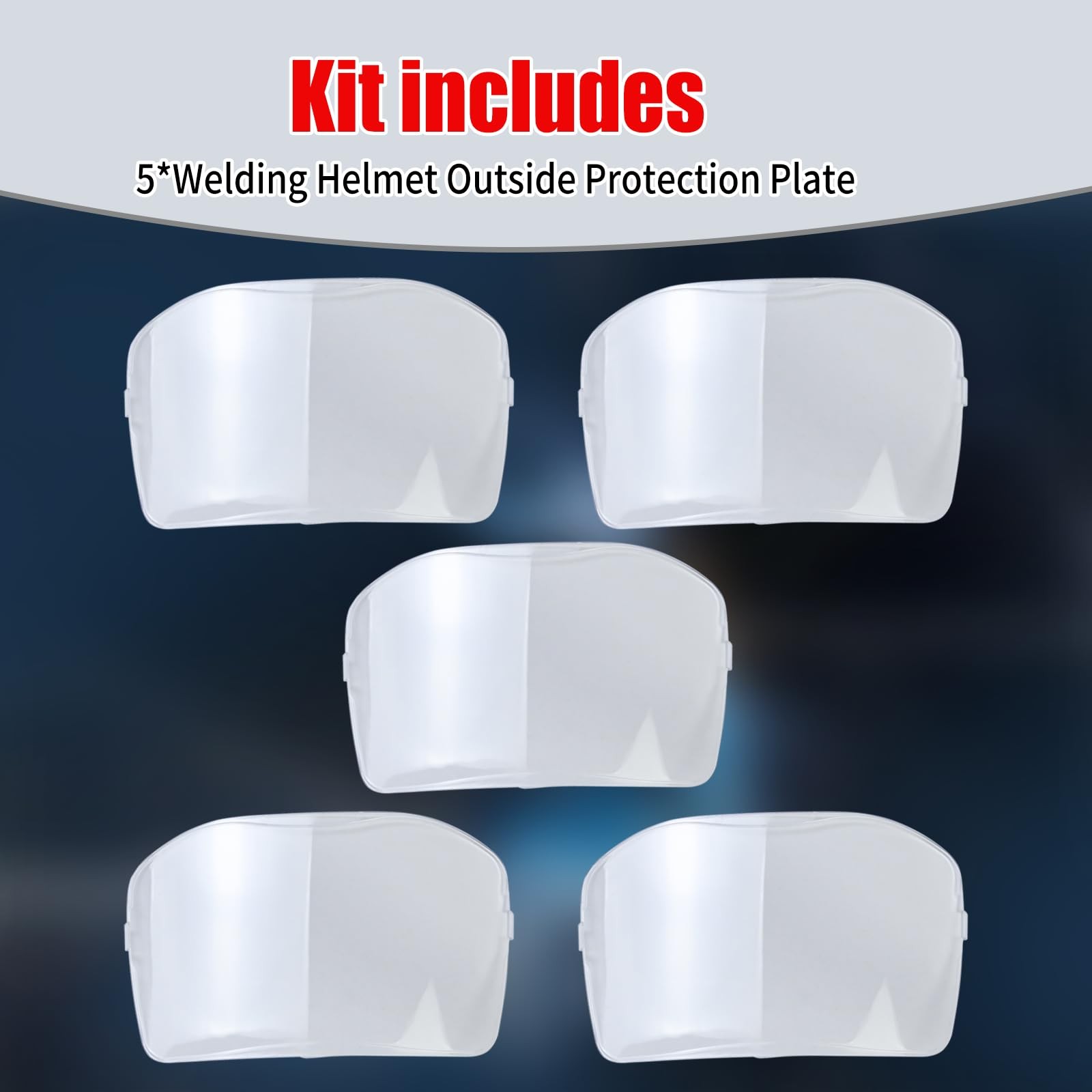 AQBB 5 Pack 06-0200-51 Outside Protection Plate for 9100 Series Welding white