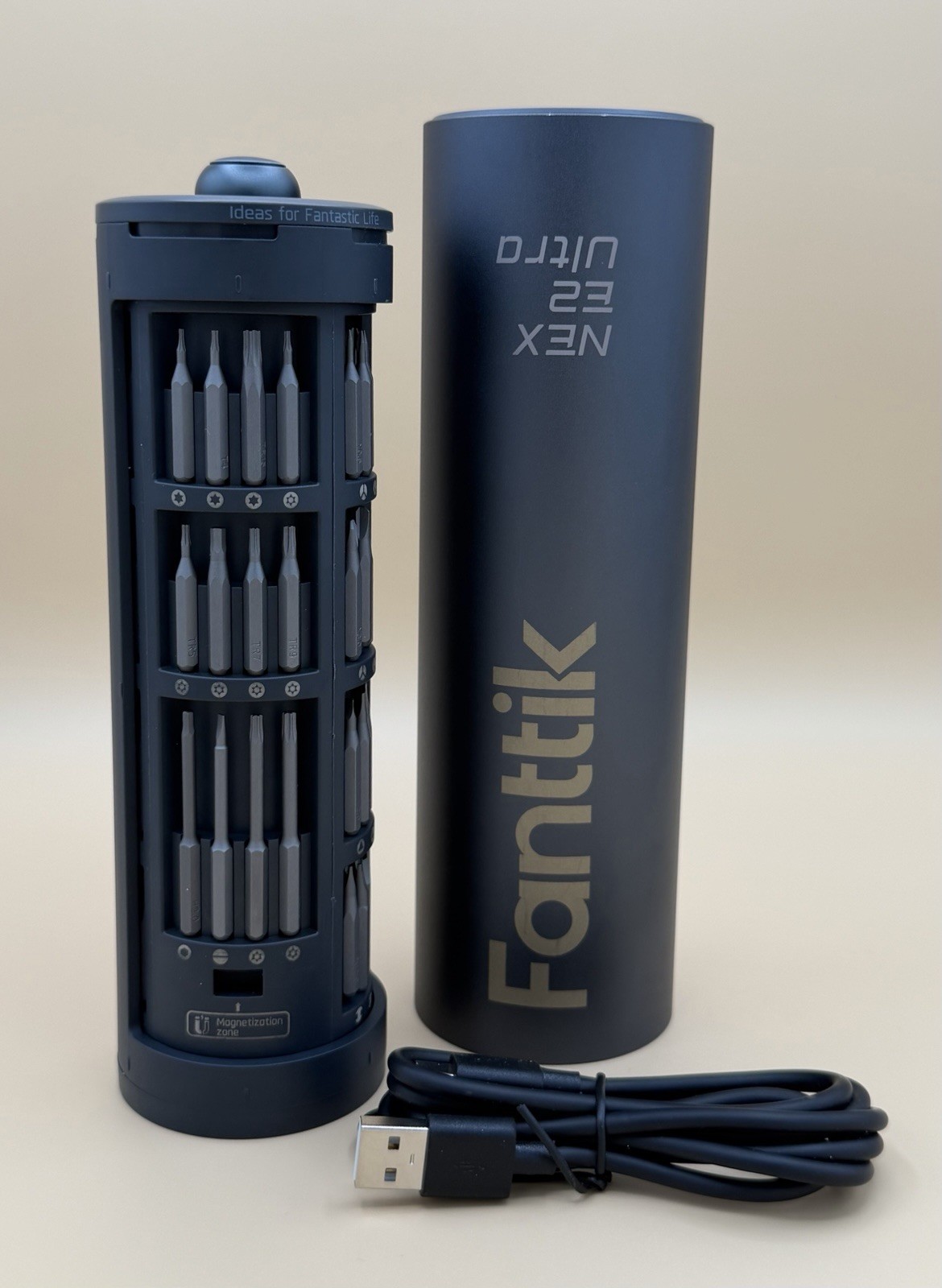 Fanttik NEX E2 Ultra Electric Precision Screwdriver 50-Bit Set New No Retail Box
