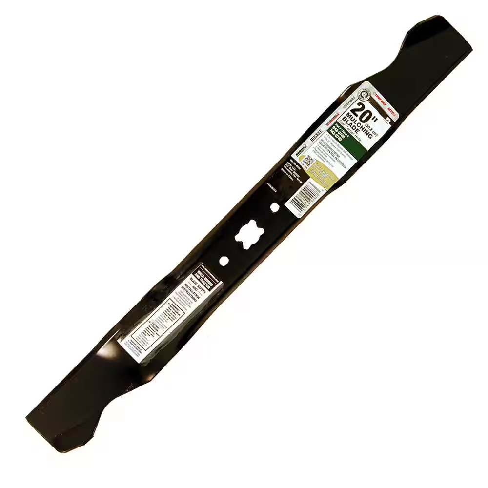 Original Equipment 3-In-1 Blade for 20 In. Walk-Behind Lawn Mowers with a Bow-Ti