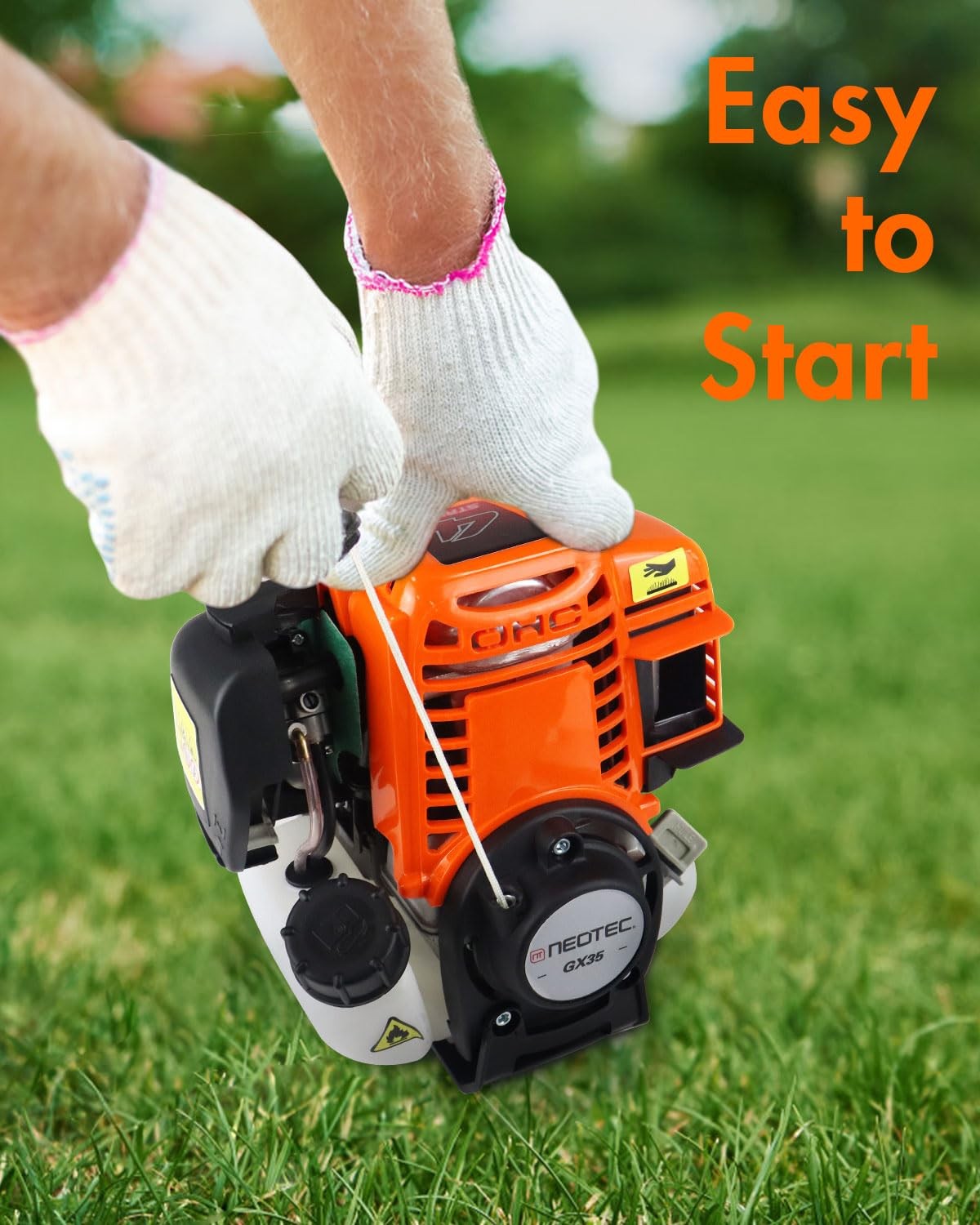 31cc 4-Stroke 4 in 1 Gas Weed Wacker Trimmer Power Brush Cutter Weed Wacker