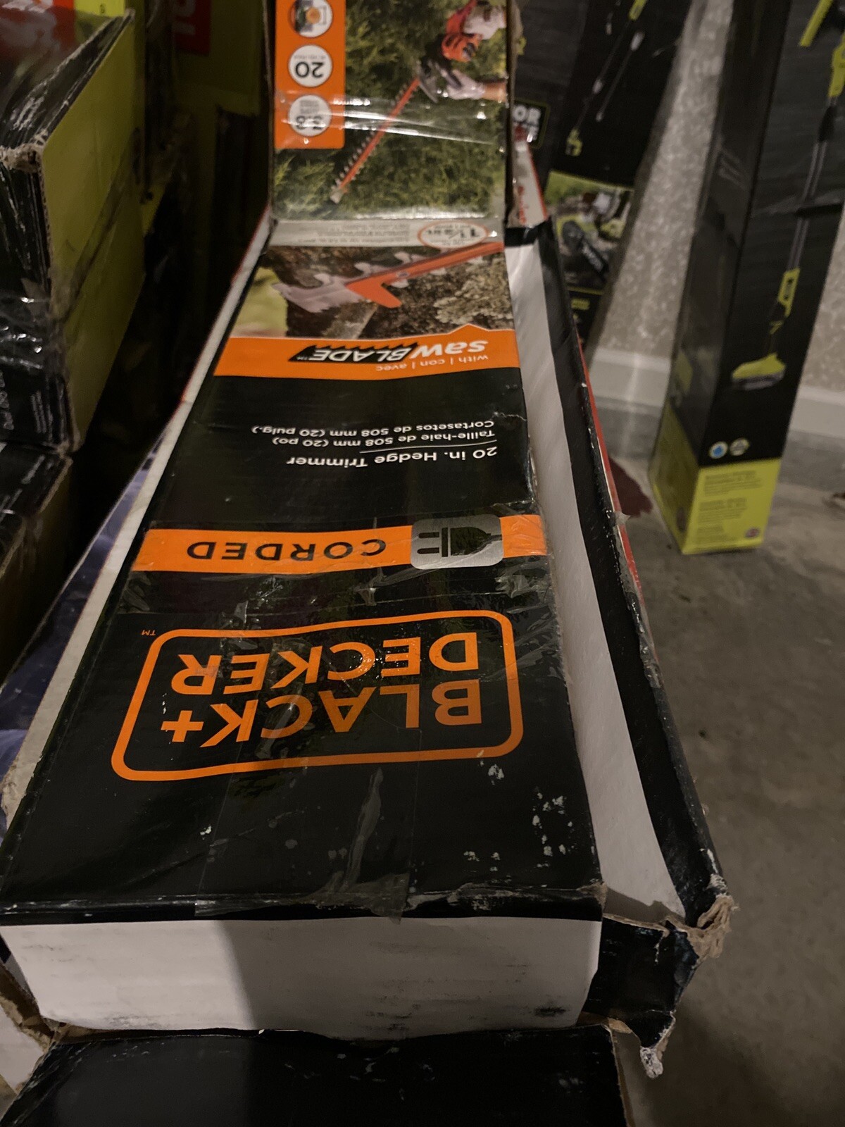 BLACK+DECKER Chainsaw/ Pole Saw + Hedge Trimmer + Trimmer (All Is Electric)