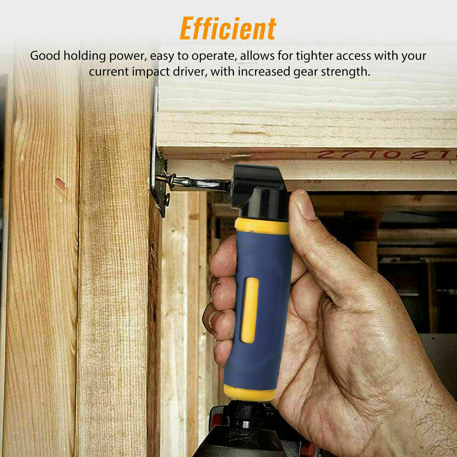 90°Right Angle Drill Adapter Extension Screwdriver Socket Holder Attachment Tool