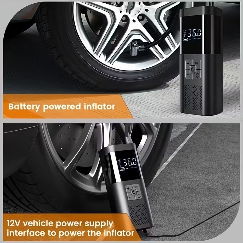 150PSI Digital Tire Inflator Car Air Pump Compressor Electric Portable Auto 12V