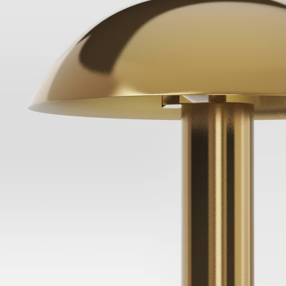 Mild Steel Floor Lamp Brass – Threshold