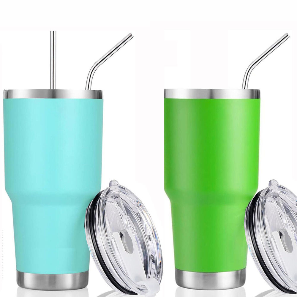 30OZ Tumbler, Set of 2 Stainless Steel Vacuum Insulated Coffee Travel Mug Gift