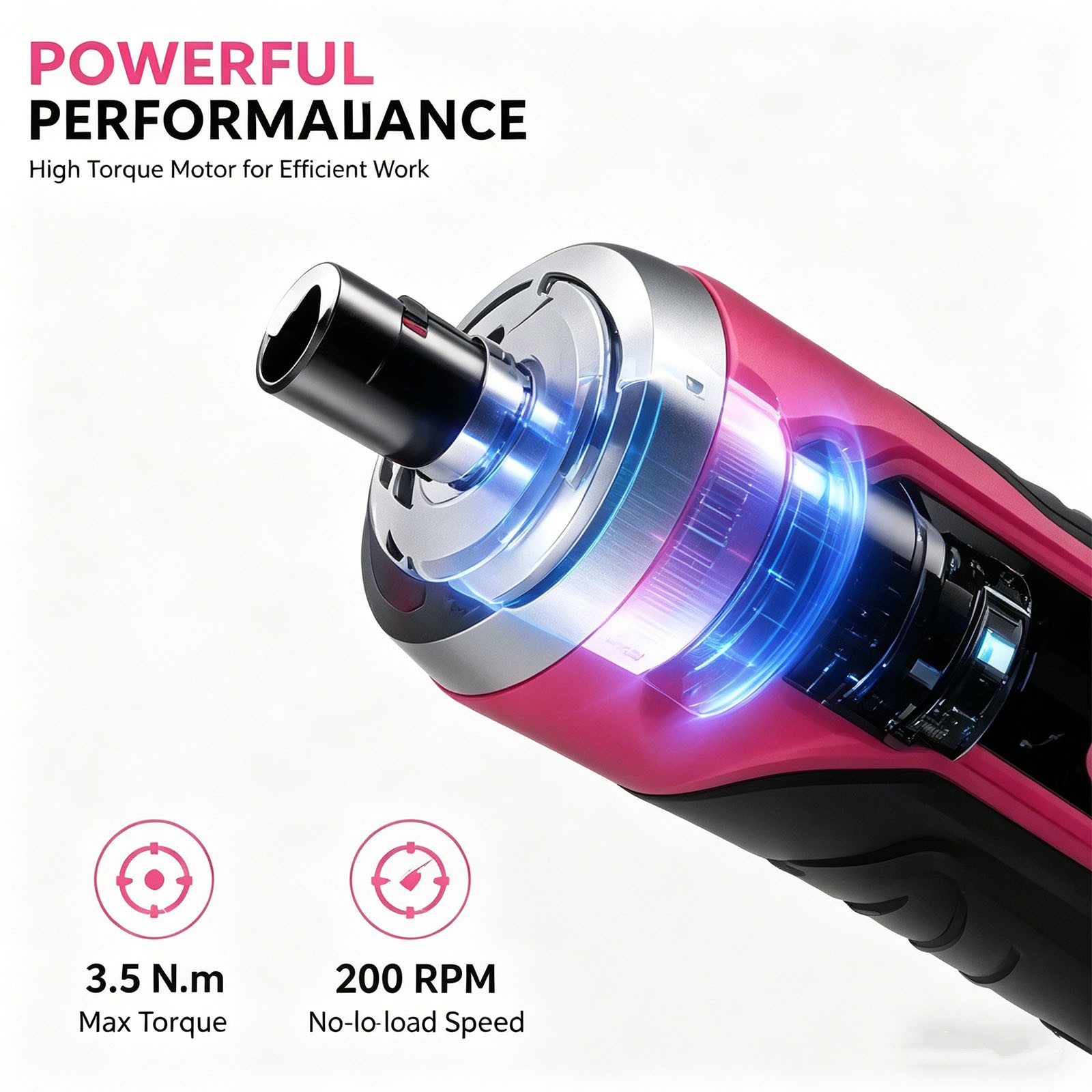 New 4V Cordless Electric Screwdriver 1300mAh USB Rechargeable Free Shipping