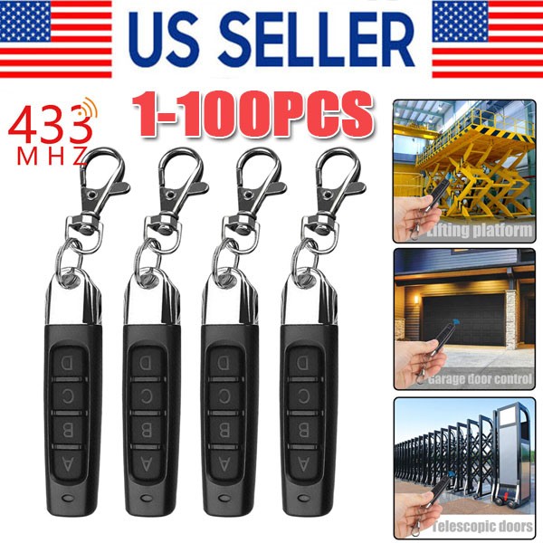 4-in 1 Wireless Remote Control Duplicator 433MHz Remote Control Key Clone Copy