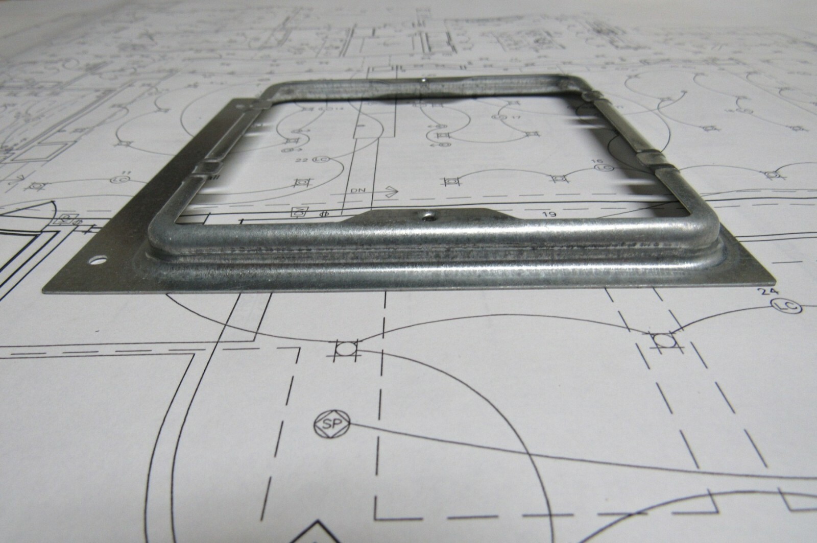 (1) DMC1HR Intercom Rough-in Ring M&S DMC4RS, DMC1RS